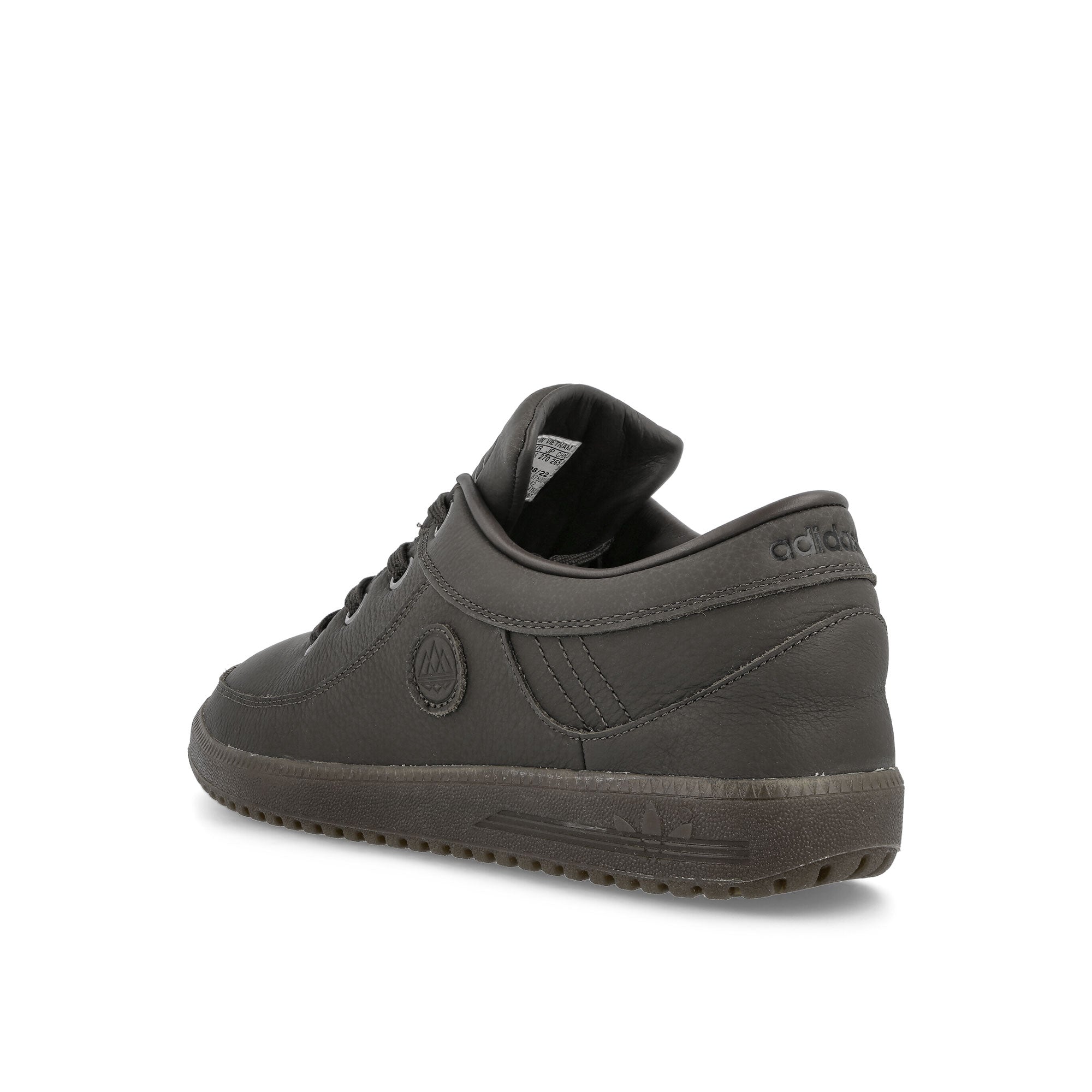 adidas Newrad SPZL Dark Brown-Gold Metallic-Gum Low Top Sneakers Material | Overkill