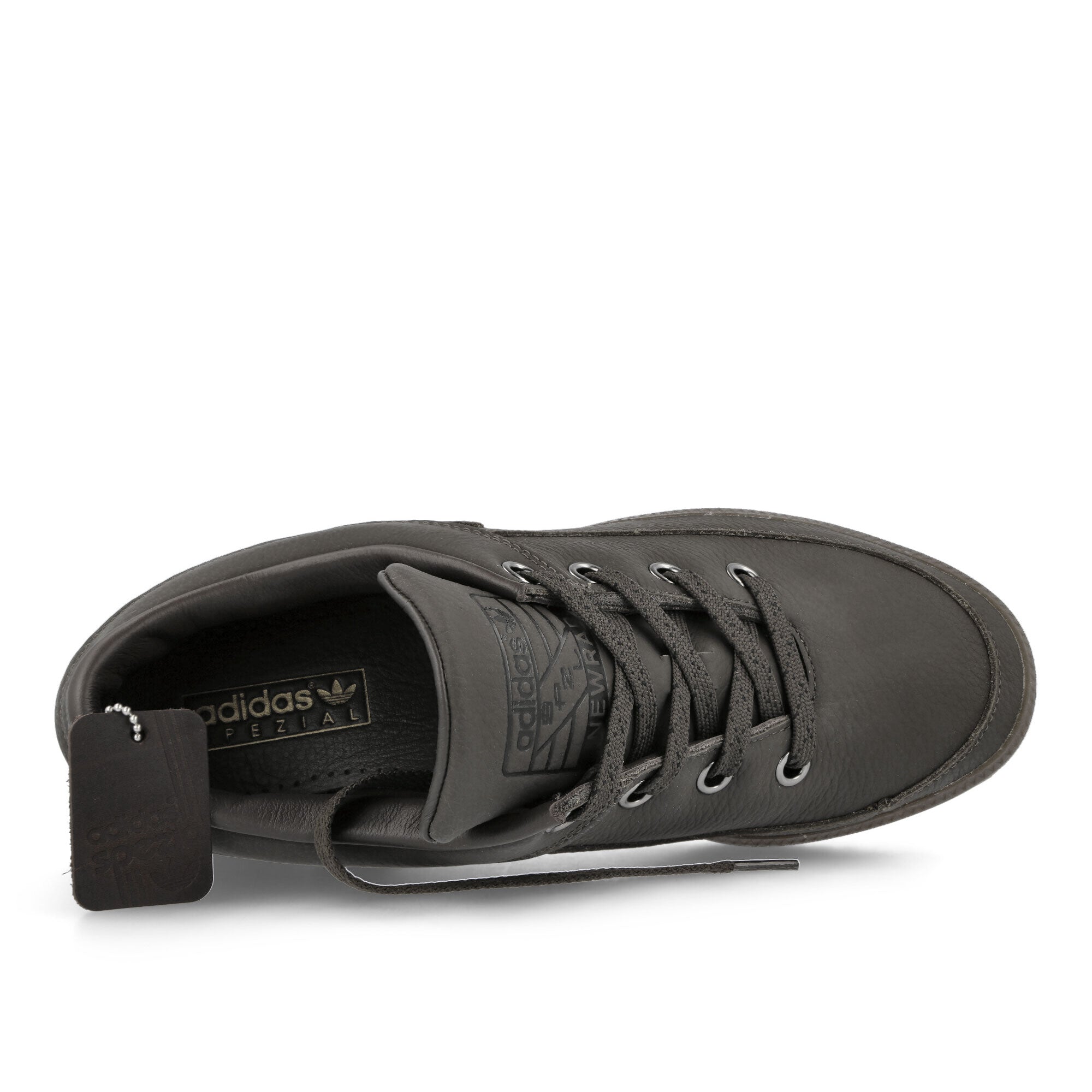 adidas Newrad SPZL Dark Brown-Gold Metallic-Gum Low Top Sneakers Detailfoto | Overkill