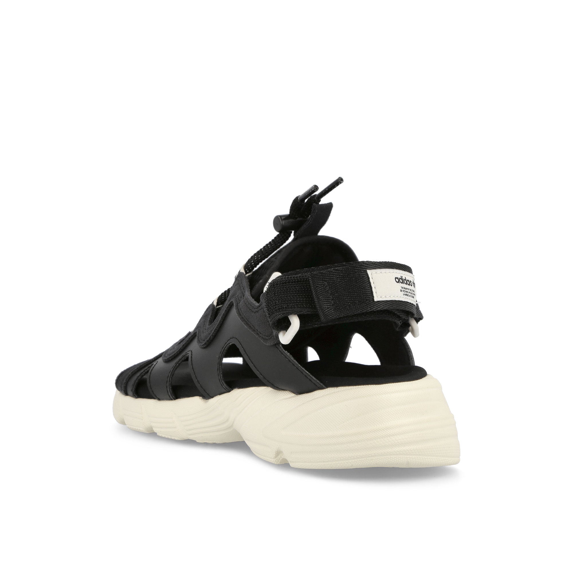 adidas Astir SNDL W Core Black-Off White-Off White Slides, Sandals & Slippers Material | Overkill