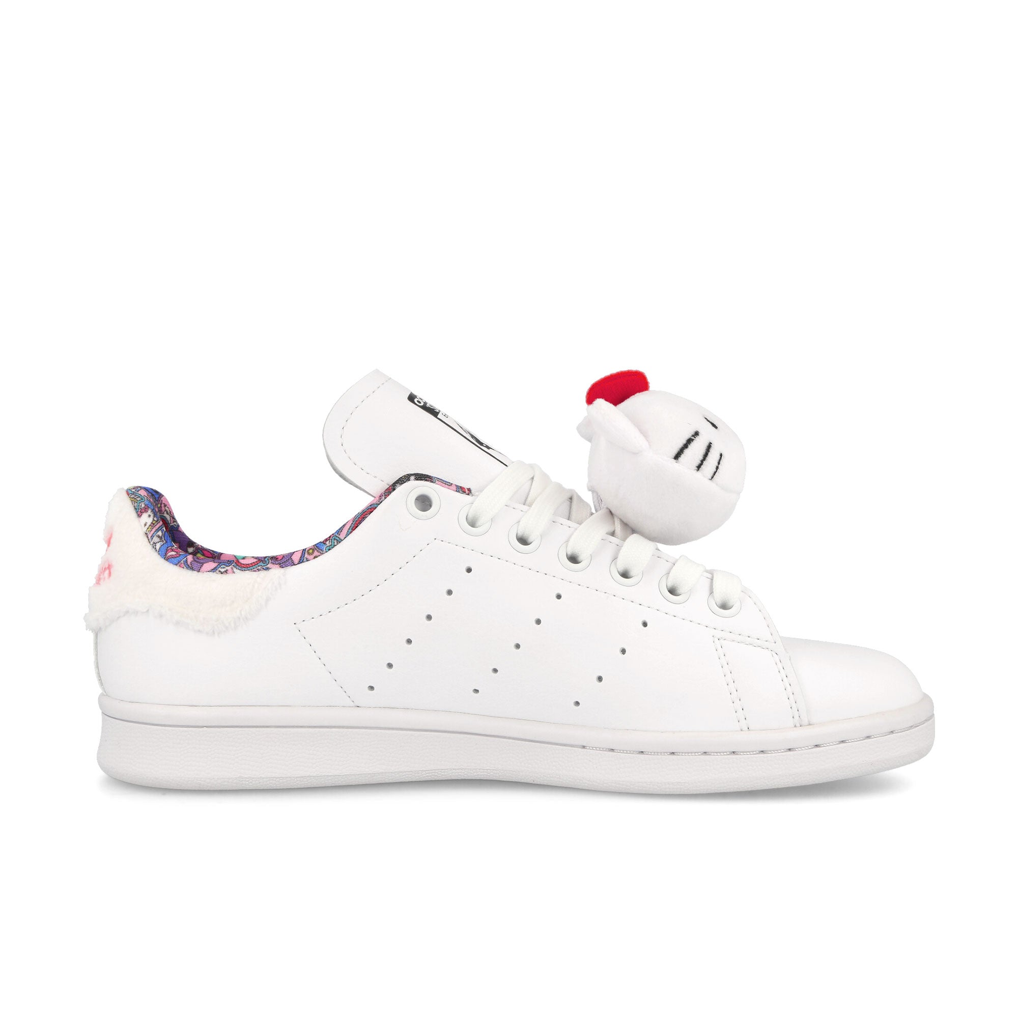 adidas Stan Smith W Footwear White-Core Black-Light Flash Red Low Top Sneakers Silhouette | Overkill