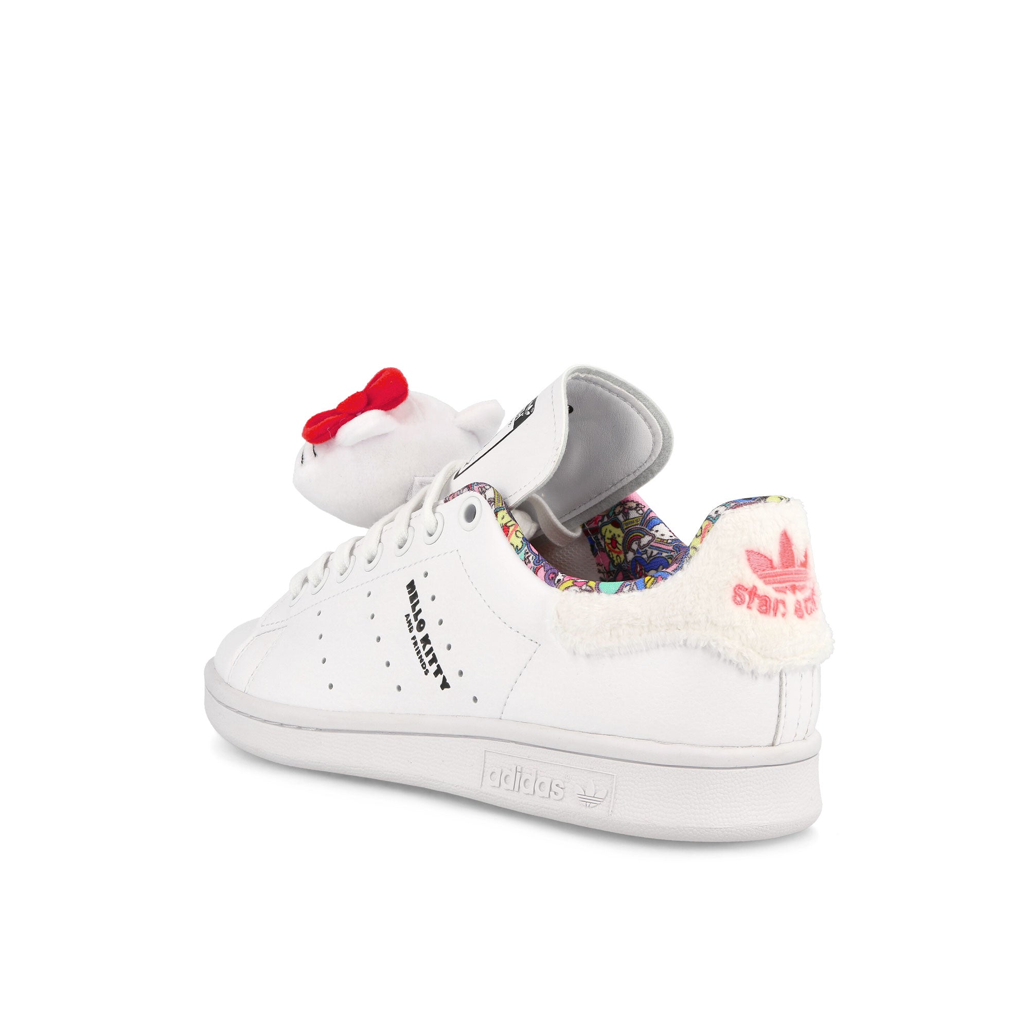 adidas Stan Smith W Footwear White-Core Black-Light Flash Red Low Top Sneakers Material | Overkill