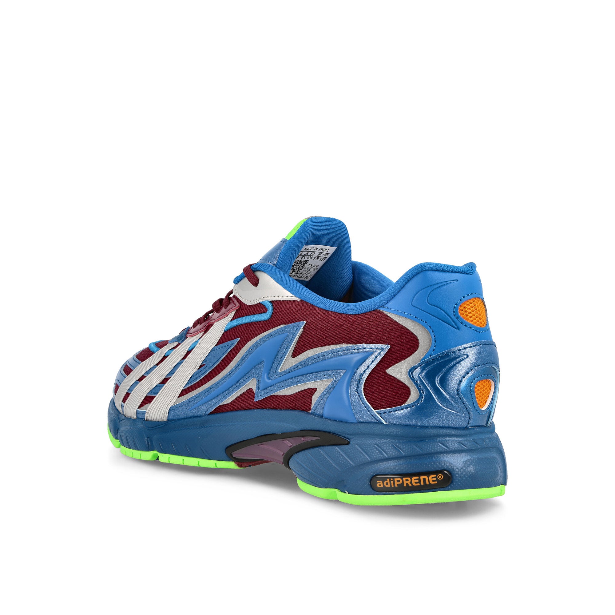 adidas Orketro 2.0 Blue Bir-Metallic Silver/ BR Blue Sneakers Material | Overkill