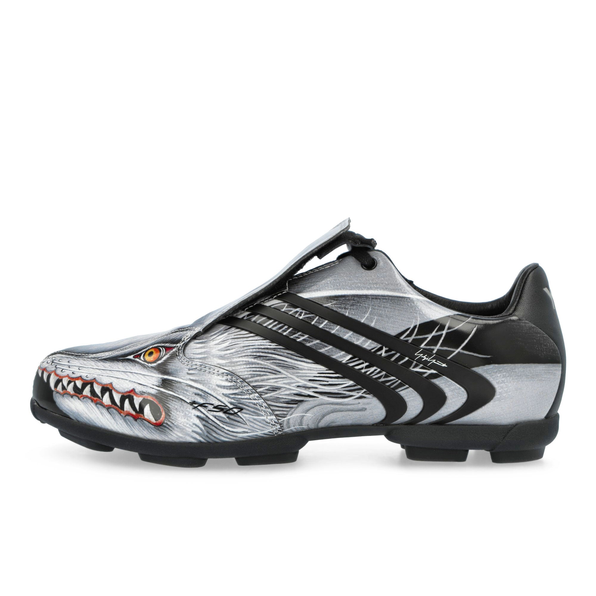 Y-3 F50 Tunit Beast Black / Black / Grey Three Low Top Sneakers HP9981 | Overkill