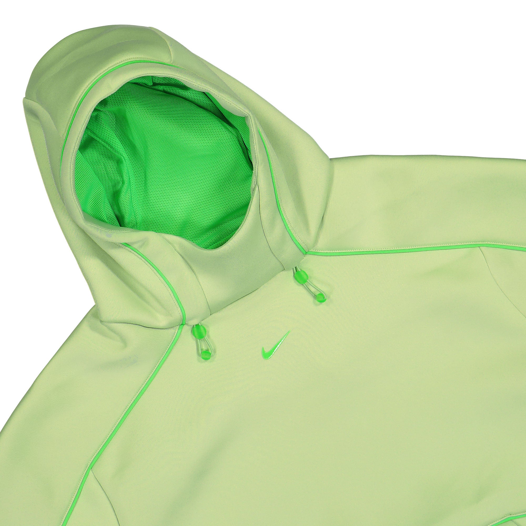 Nike Project F.R.O.G. Graphix Pullover Hoodie Olive Aura / Green Strike / Green Strike Hoodies Close-up | Overkill