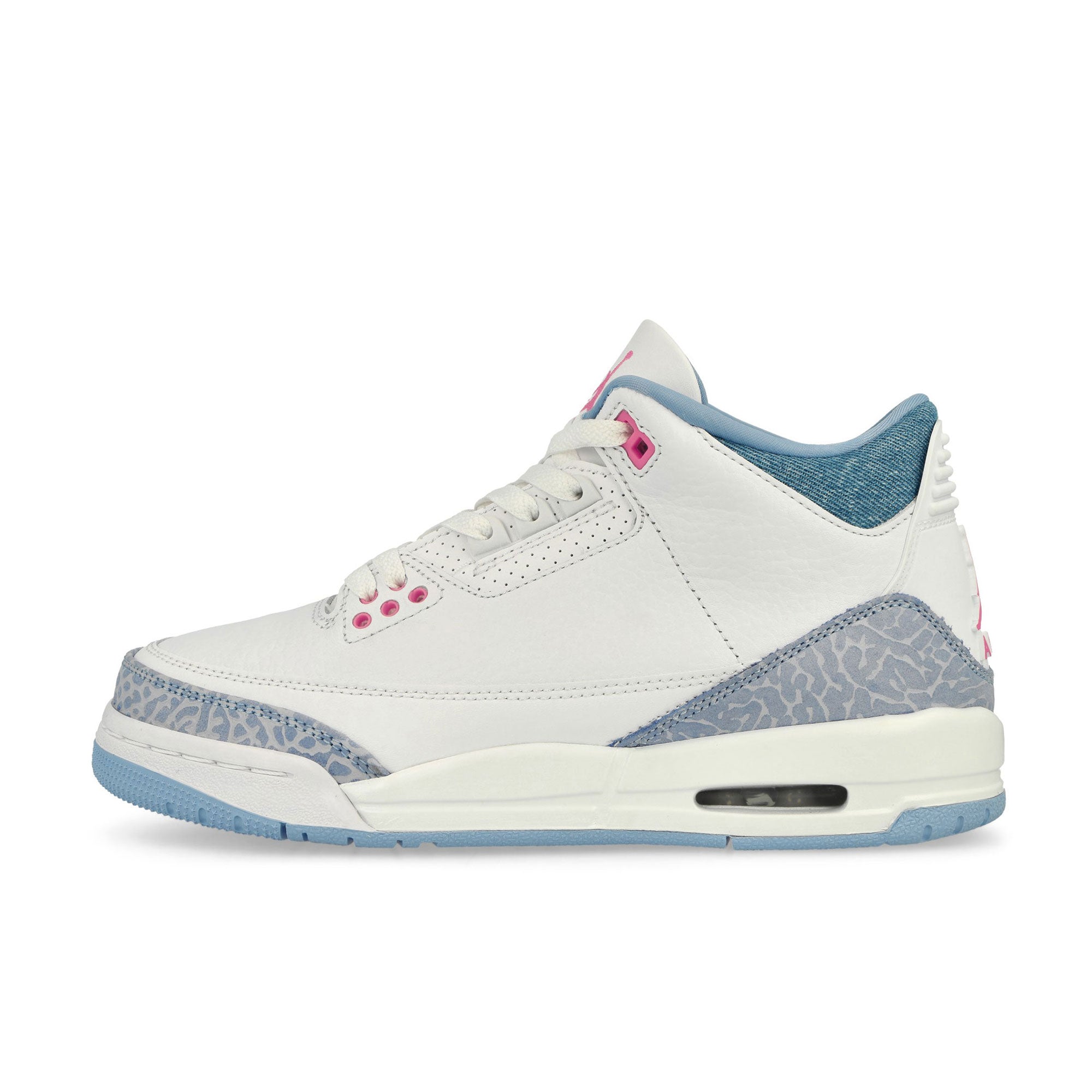 Jordan Air Jordan 3 Retro GS Cobalt Bliss White / Pink Glow - Cobalt Bliss Mid Top Sneaker HQ0784 101 | Overkill