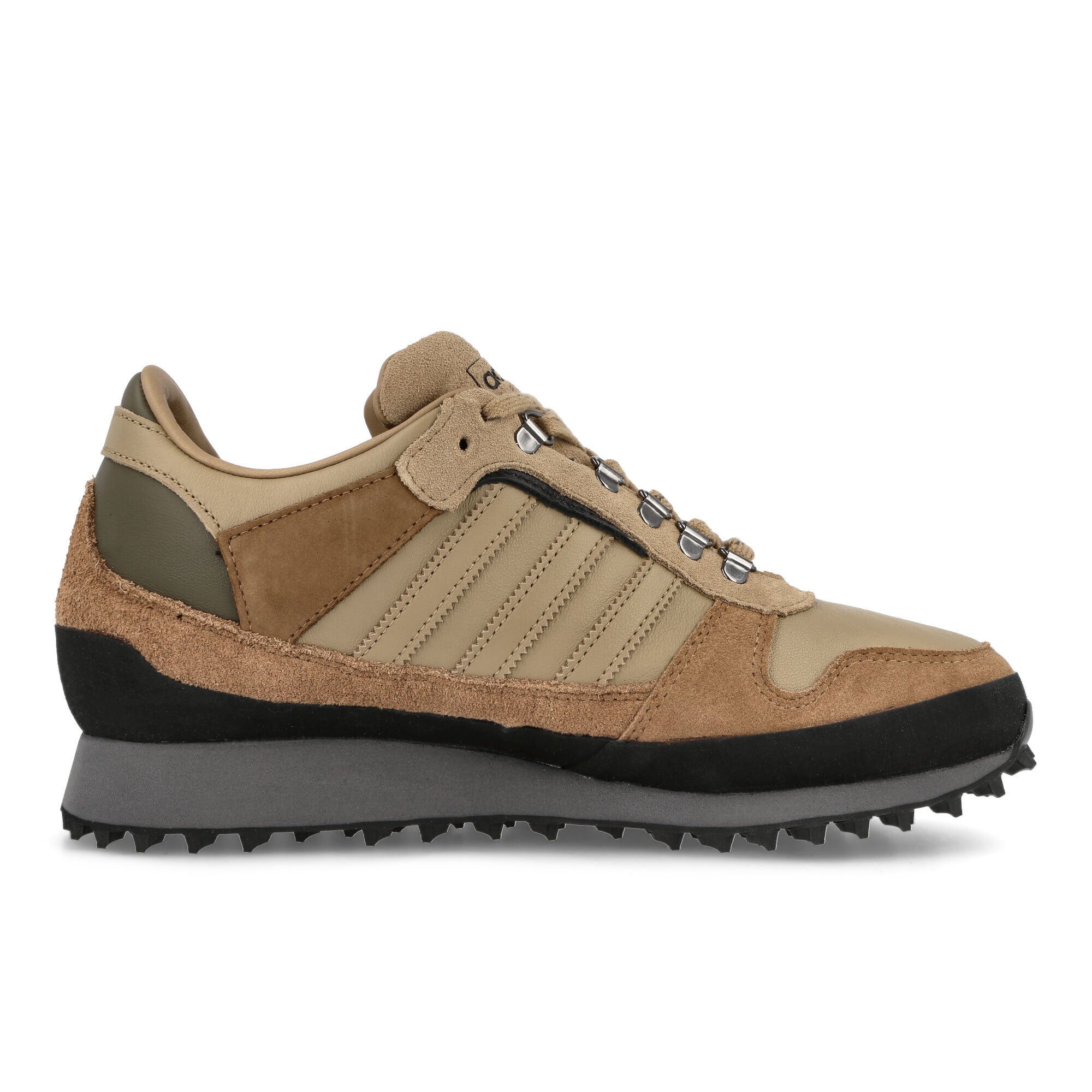 adidas Hiaven SPZL Timber-Cardboard-Trace Olive Sneakers Silhouette | Overkill