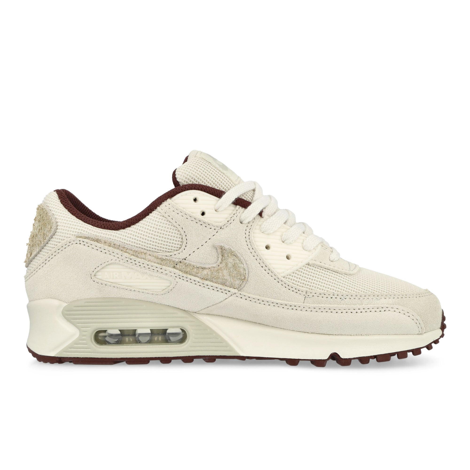 Nike Air Max 90 Premium Phantom / Phantom - Light Bone Low Top Sneakers Silhouette | Overkill