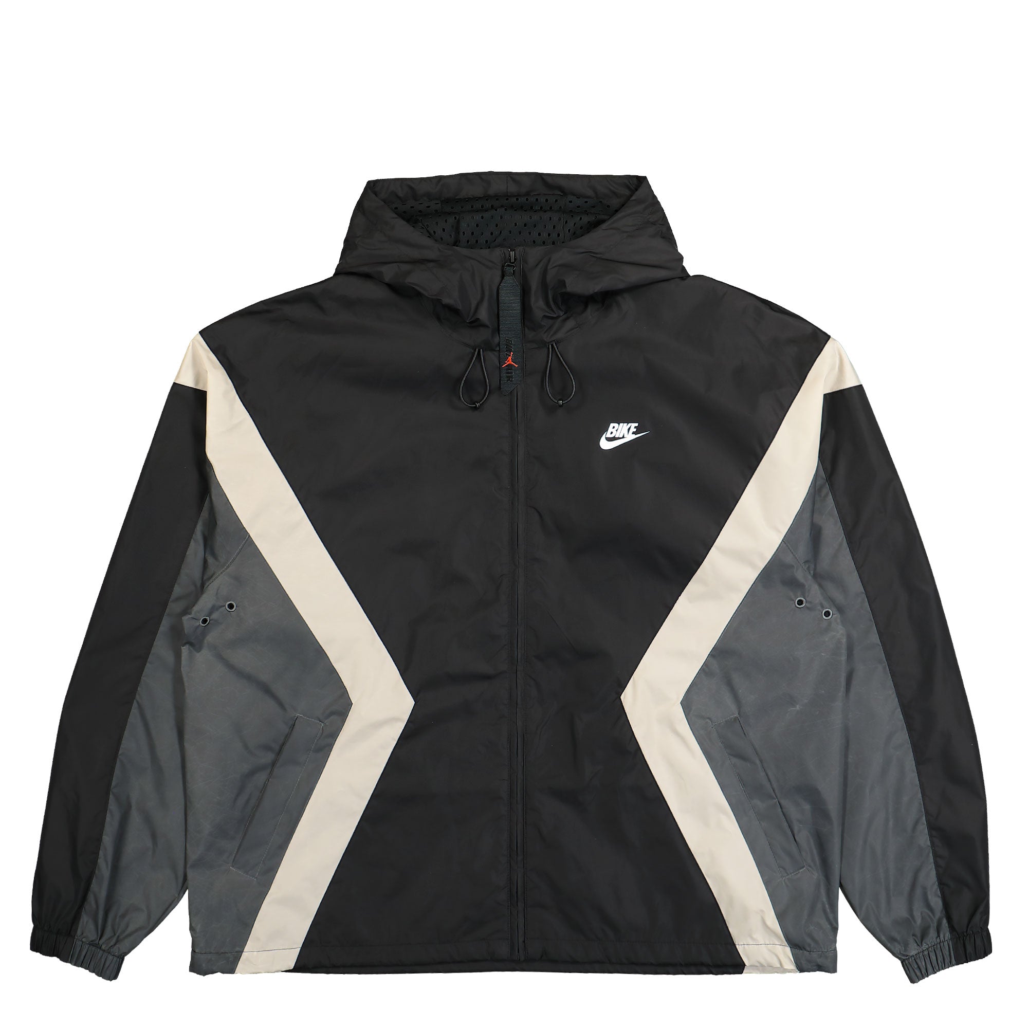 Jordan Bike Draft Jacket Black / Iron Grey / Light Cream / Cinnabar Track Jackets HQ1738 010 | Overkill