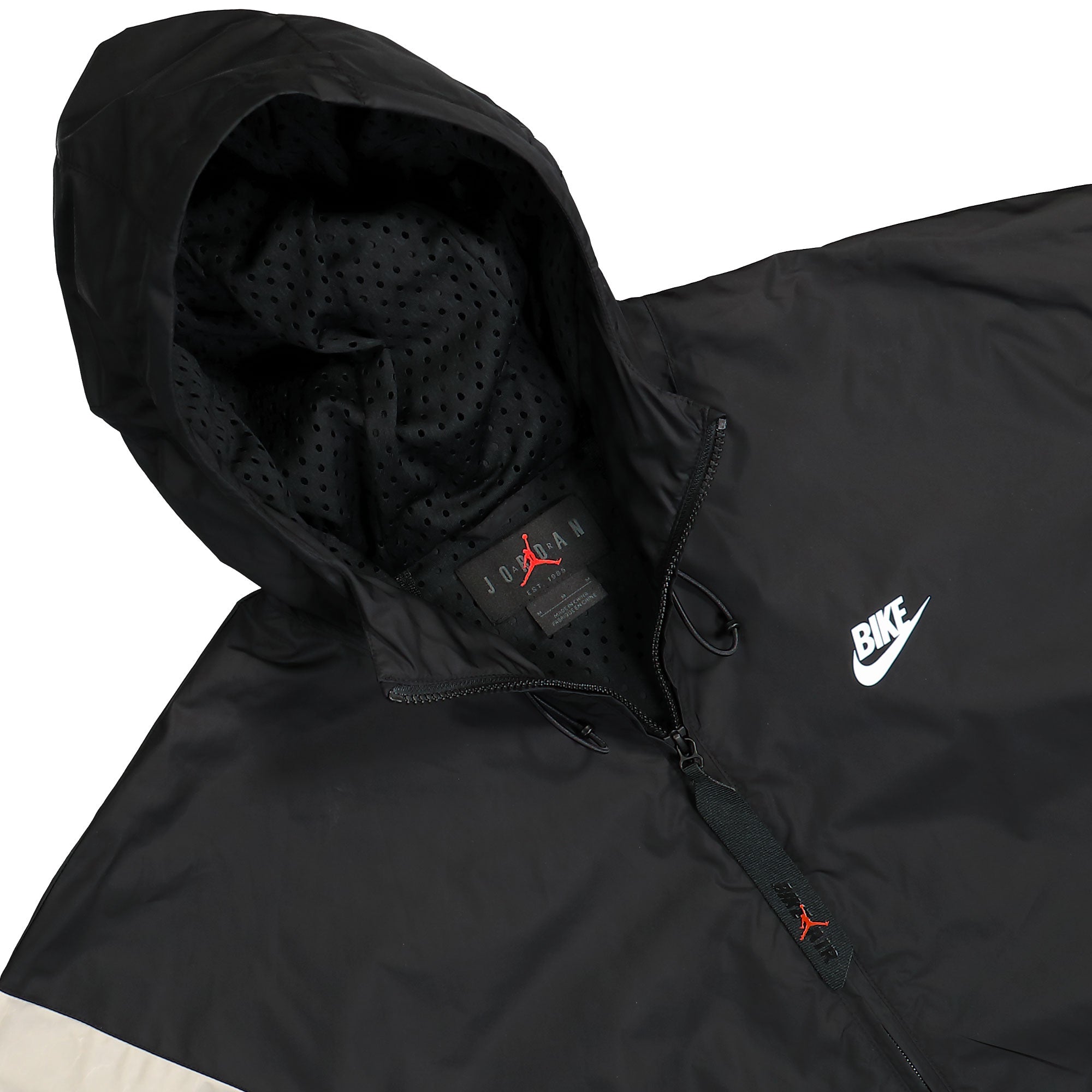 Jordan Bike Draft Jacket Black / Iron Grey / Light Cream / Cinnabar Track Jackets Material | Overkill