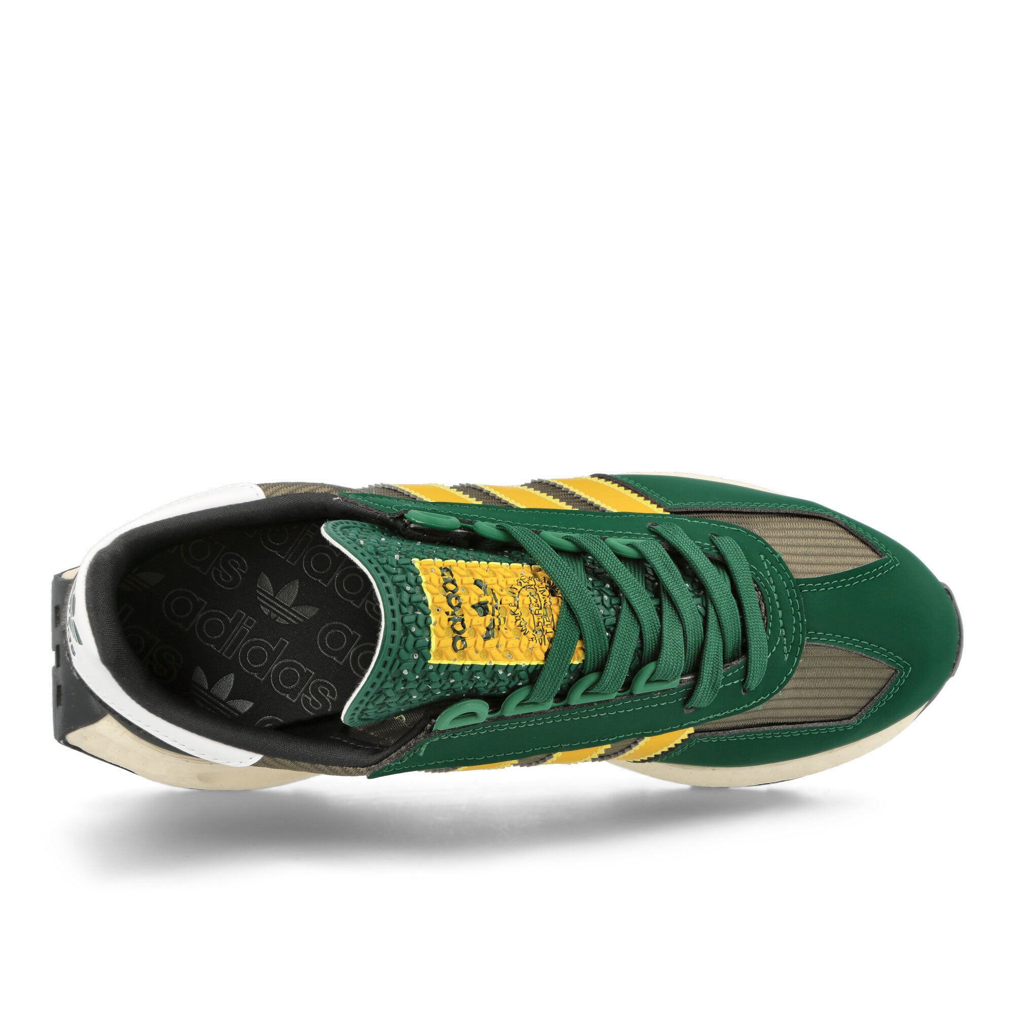 adidas Retropy E5 Green-Bold Gold-Carbon Sneakers Detailfoto | Overkill