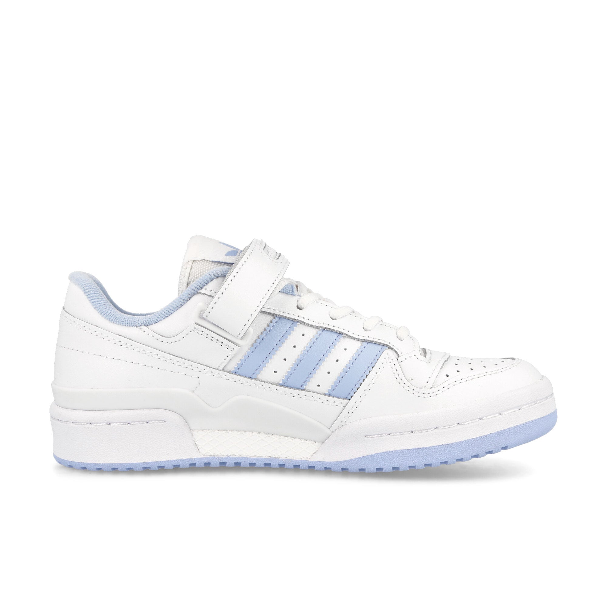 adidas Forum Low W Footwear White-Blue Dawn-Footwear White Low Top Sneakers Silhouette | Overkill