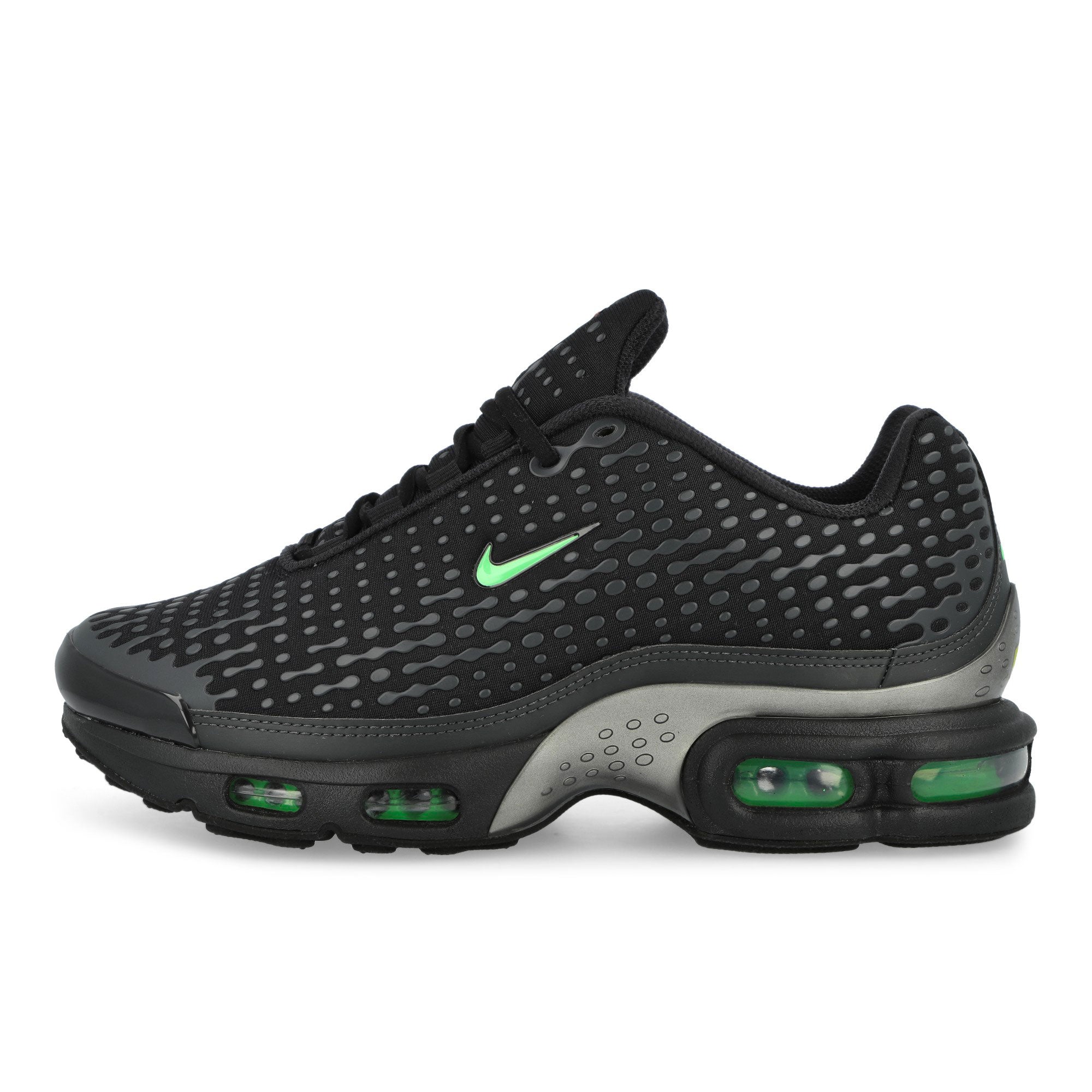 Nike Air Max Plus VII Black / Illusion Green - Dark Smoke Grey Low Top Sneakers HQ2197 004 | Overkill
