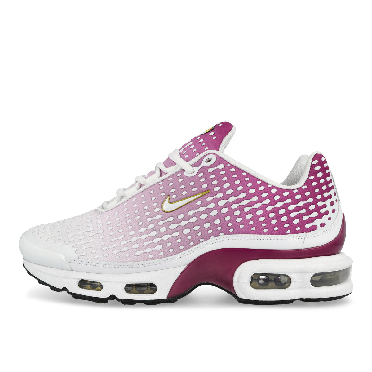Nike Air Max Plus VII Rasberry Red / White - Metallic Gold - Black Low Top Sneakers HQ2197 601 | Overkill