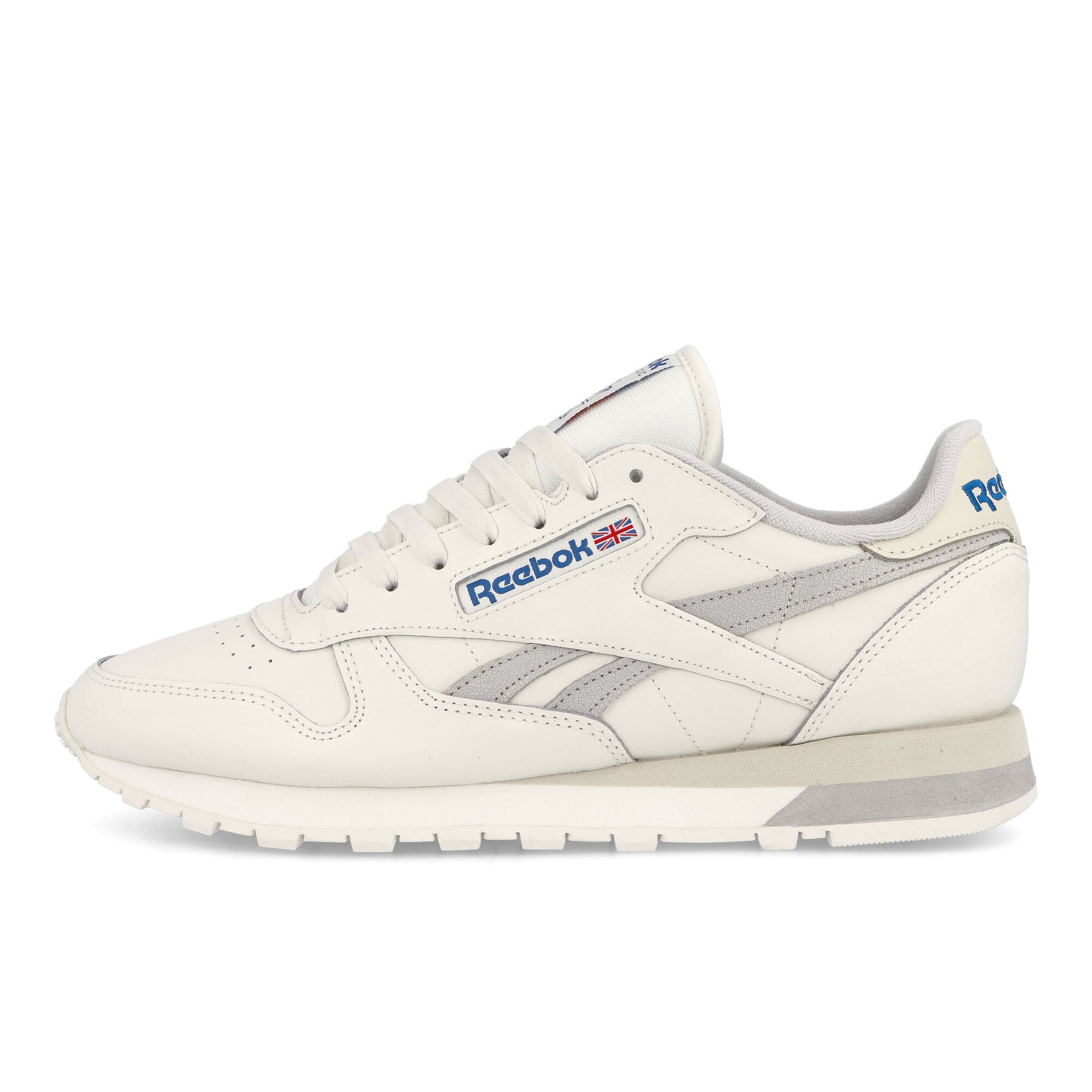 Reebok Classic Leather Chalk / Light Solar Grey / Alabaster Low Top Sneakers HQ2230 | Overkill