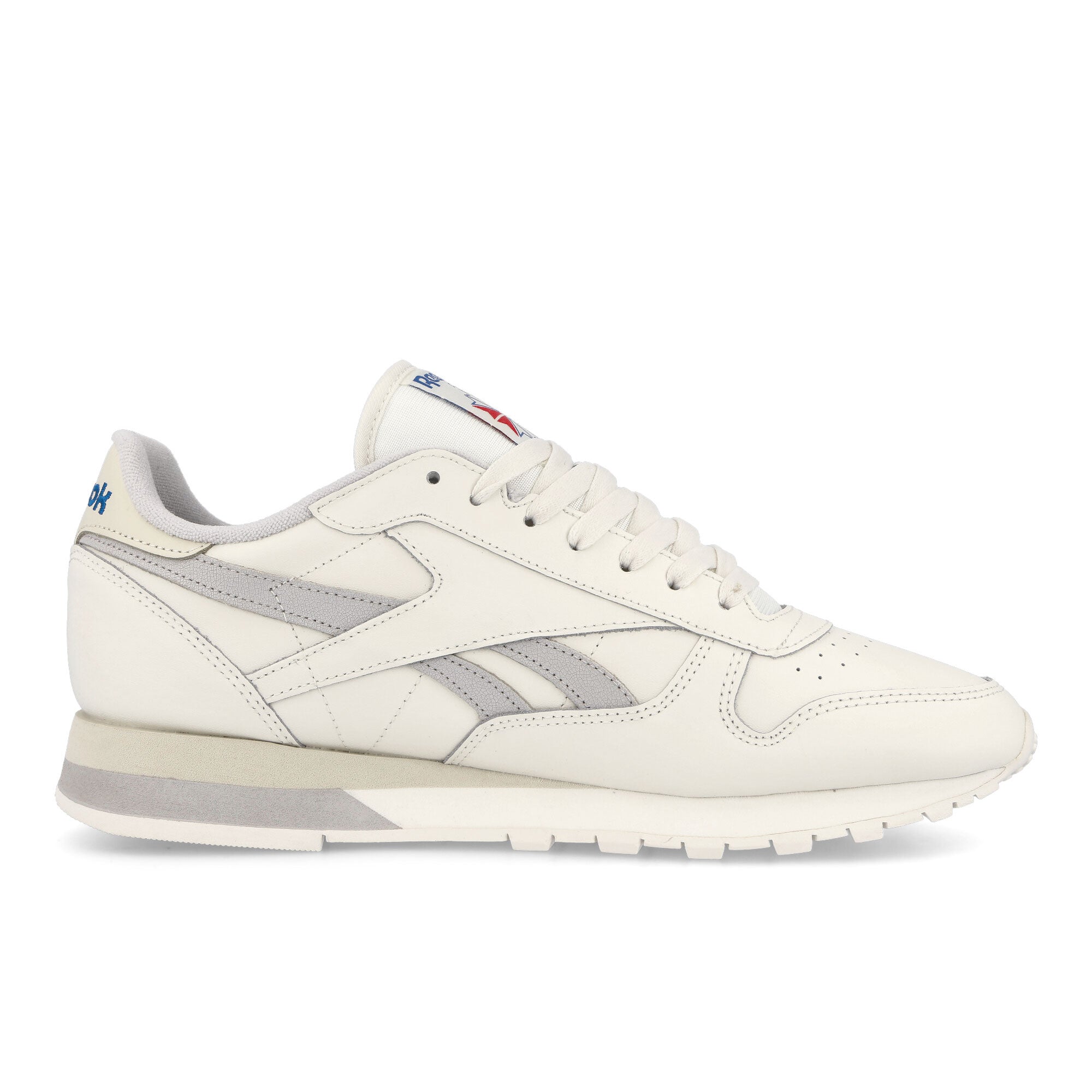 Reebok Classic Leather Chalk / Light Solar Grey / Alabaster Low Top Sneakers Silhouette | Overkill