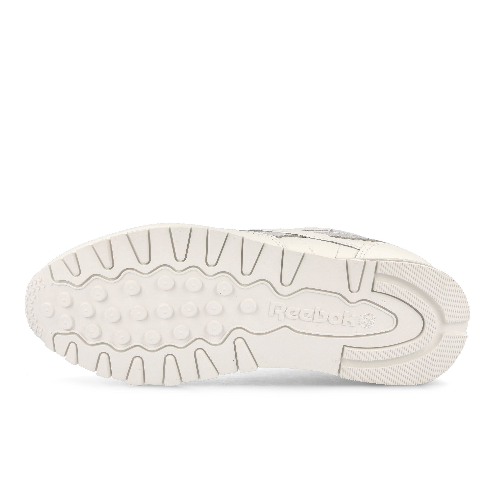 Reebok Classic Leather Chalk / Light Solar Grey / Alabaster Low Top Sneakers Detail View 1 | Overkill