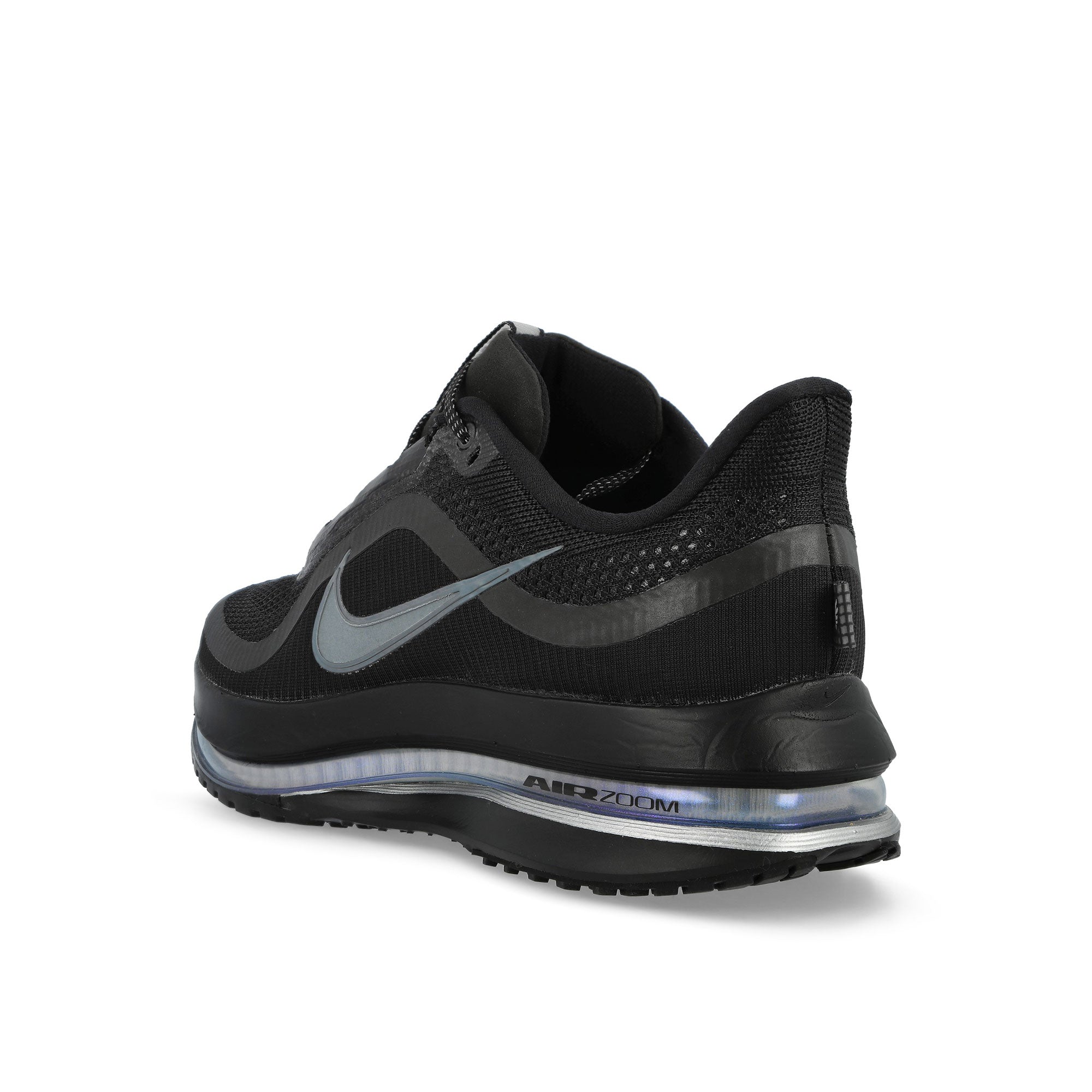 Nike Pegasus Premium Black / Black - Metallic Silver Low Top Sneakers HQ2592 005 Material | Overkill