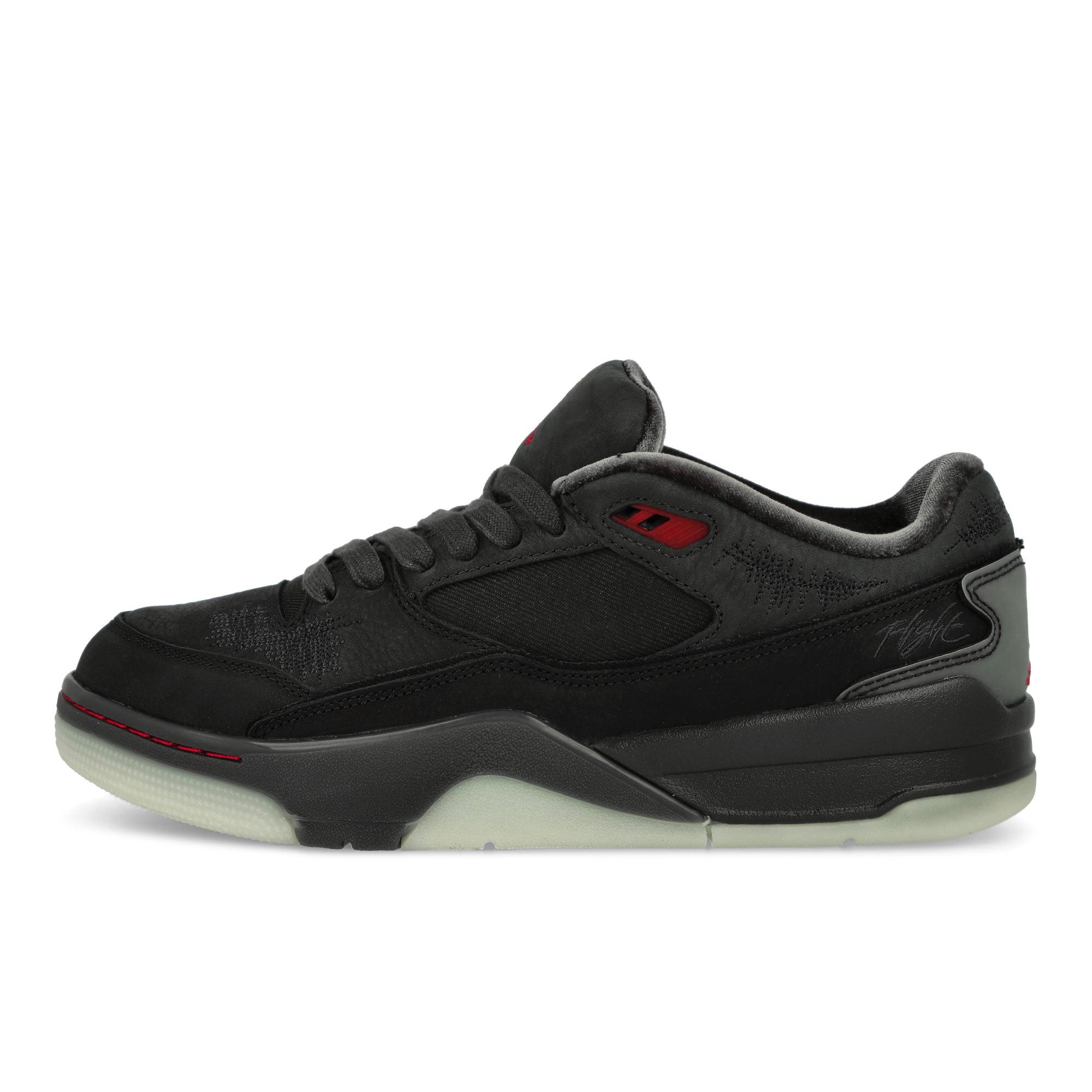 Jordan Wmns Flight Court SP Black / Varsity-Red-Off-Noir-Musl Low Top Sneakers HQ2958 006 | Overkill