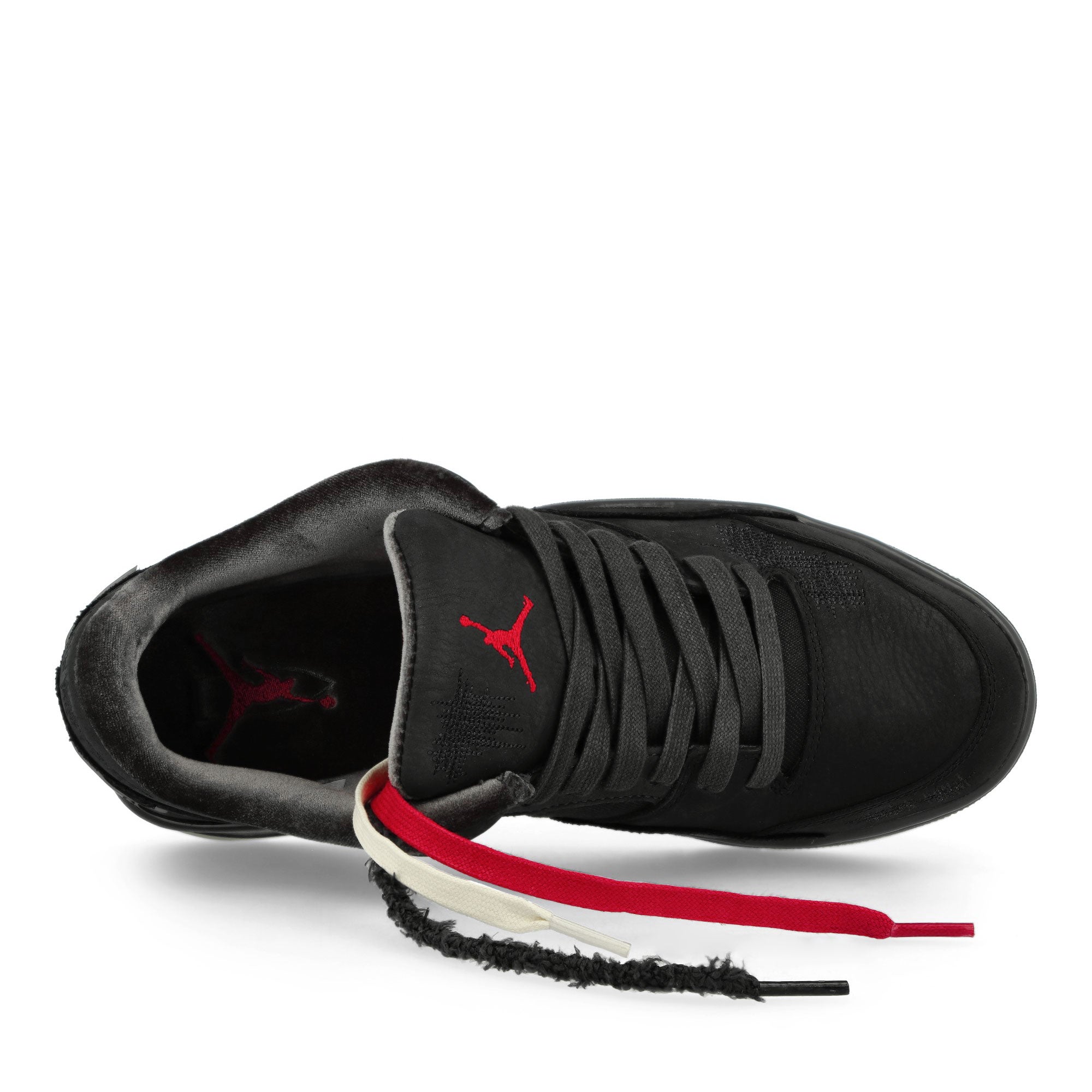 Jordan Wmns Flight Court SP Black / Varsity-Red-Off-Noir-Musl Low Top Sneakers Detailfoto | Overkill