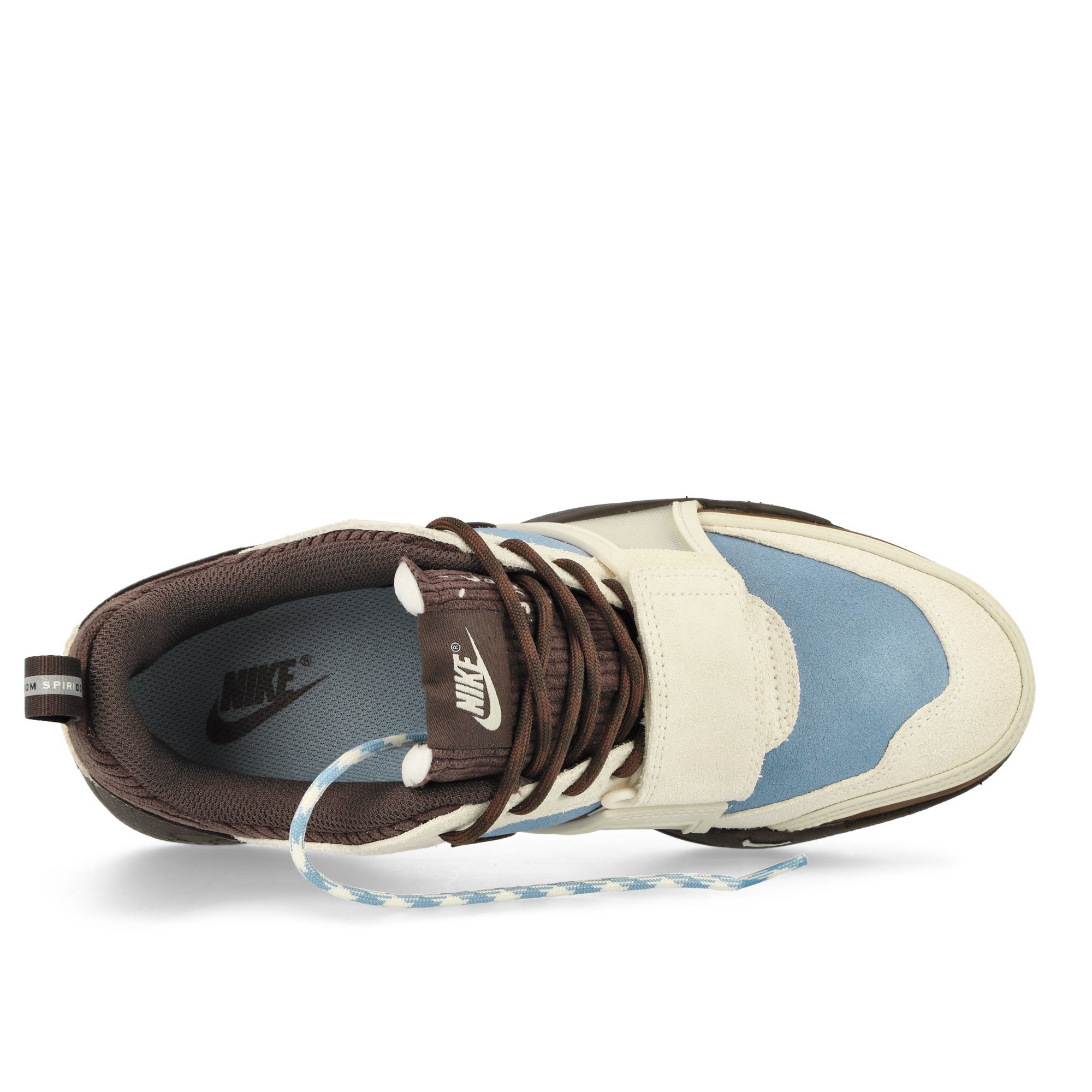 Nike Zoom Field Jaxx Leche Blue / Baroque Brown - Pale Ivory Low Top Sneakers Detail View 2 | Overkill