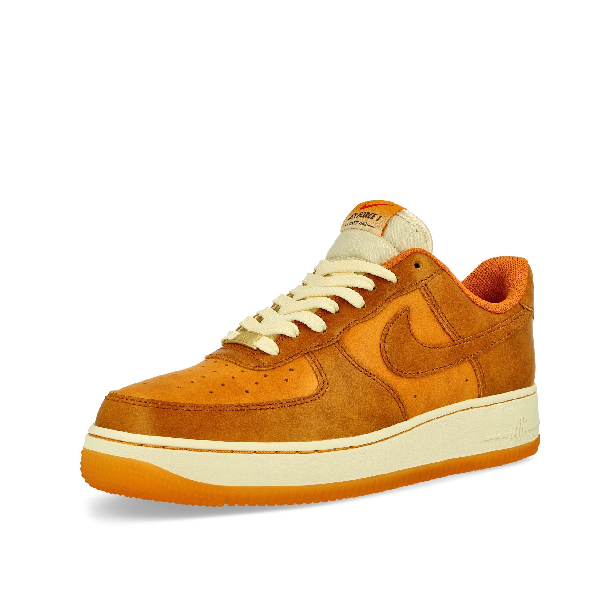 Nike Air Force 1 '07 LV8 Sunset / Russet - Cacao Wow Low Top Sneakers Close Up | Overkill