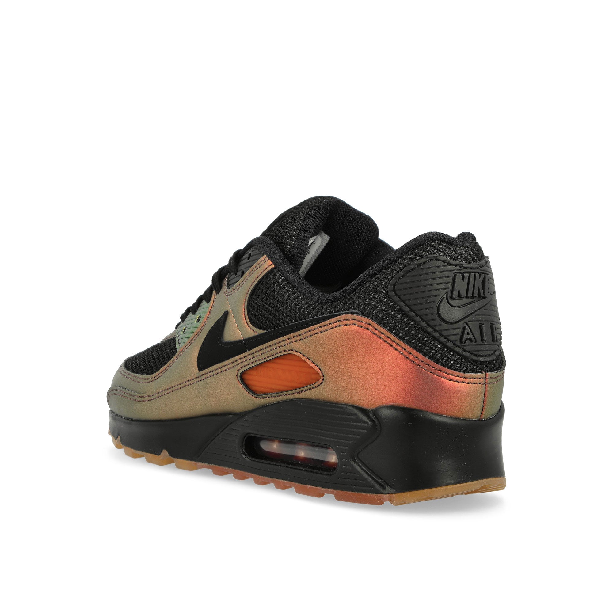 Nike Air Max 90 Black / Black - Dark Russet Low Top Sneakers Material | Overkill