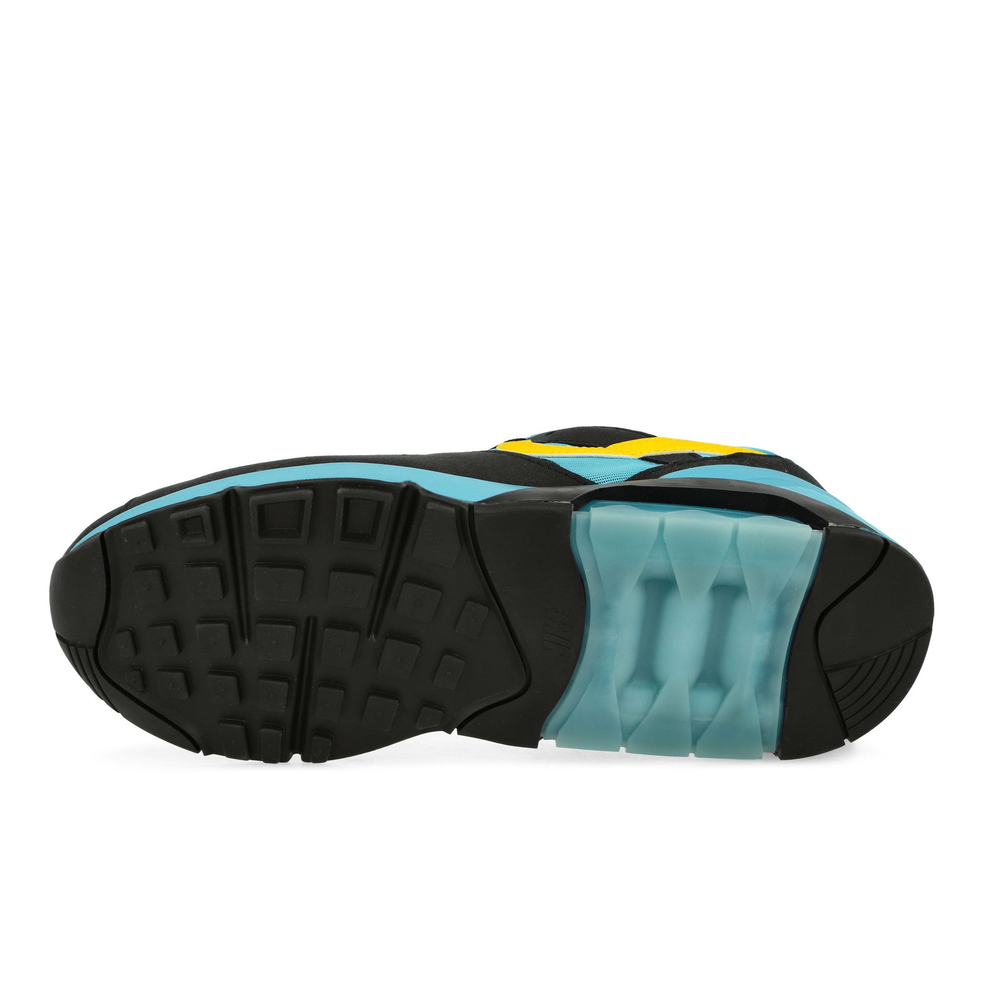 Nike Air 180 Baltic Blue / Lightening - Black Low Top Sneakers Detail View 1 | Overkill