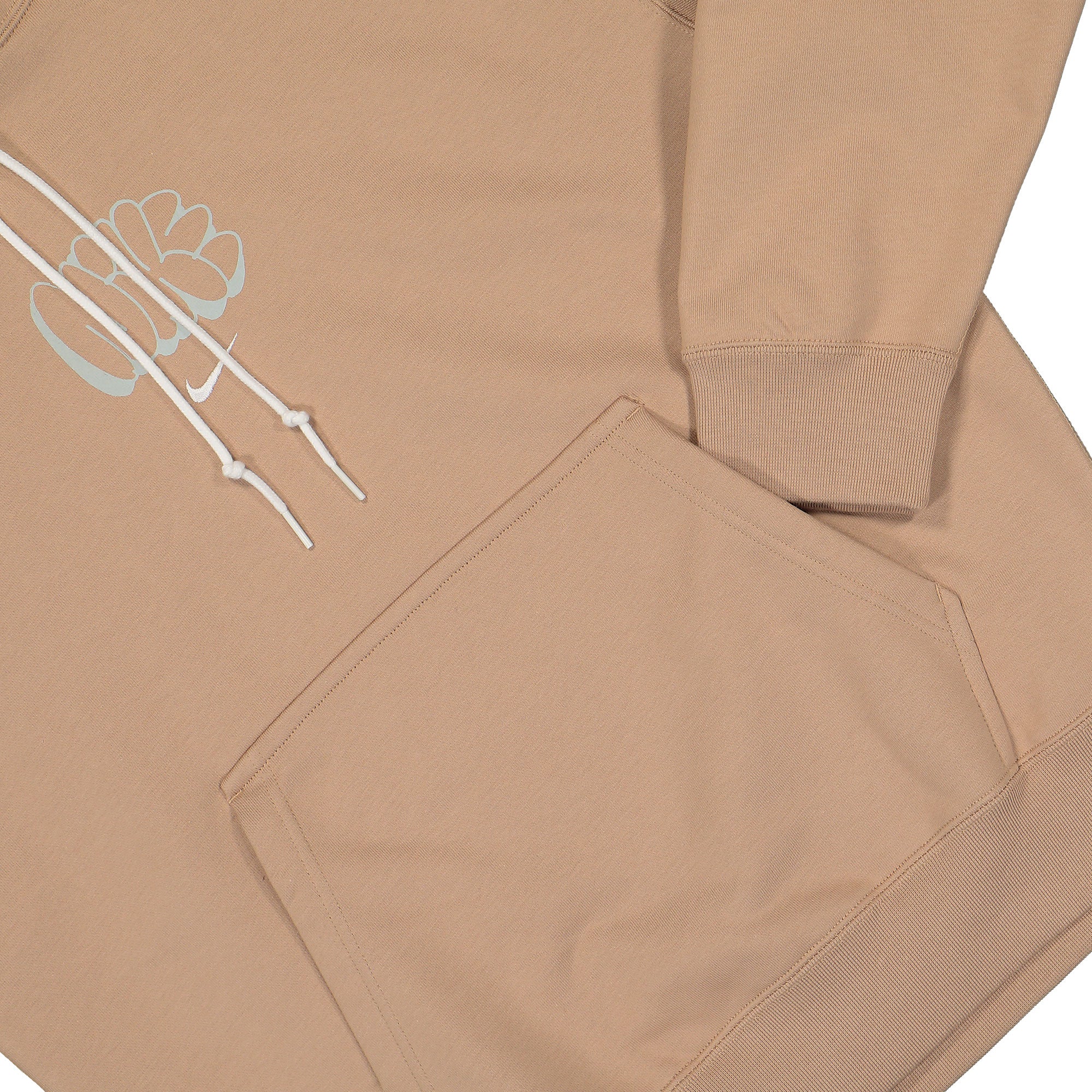 Nike Solo Swoosh Fleece Hoodie Hemp Hoodies Detailfoto | Overkill