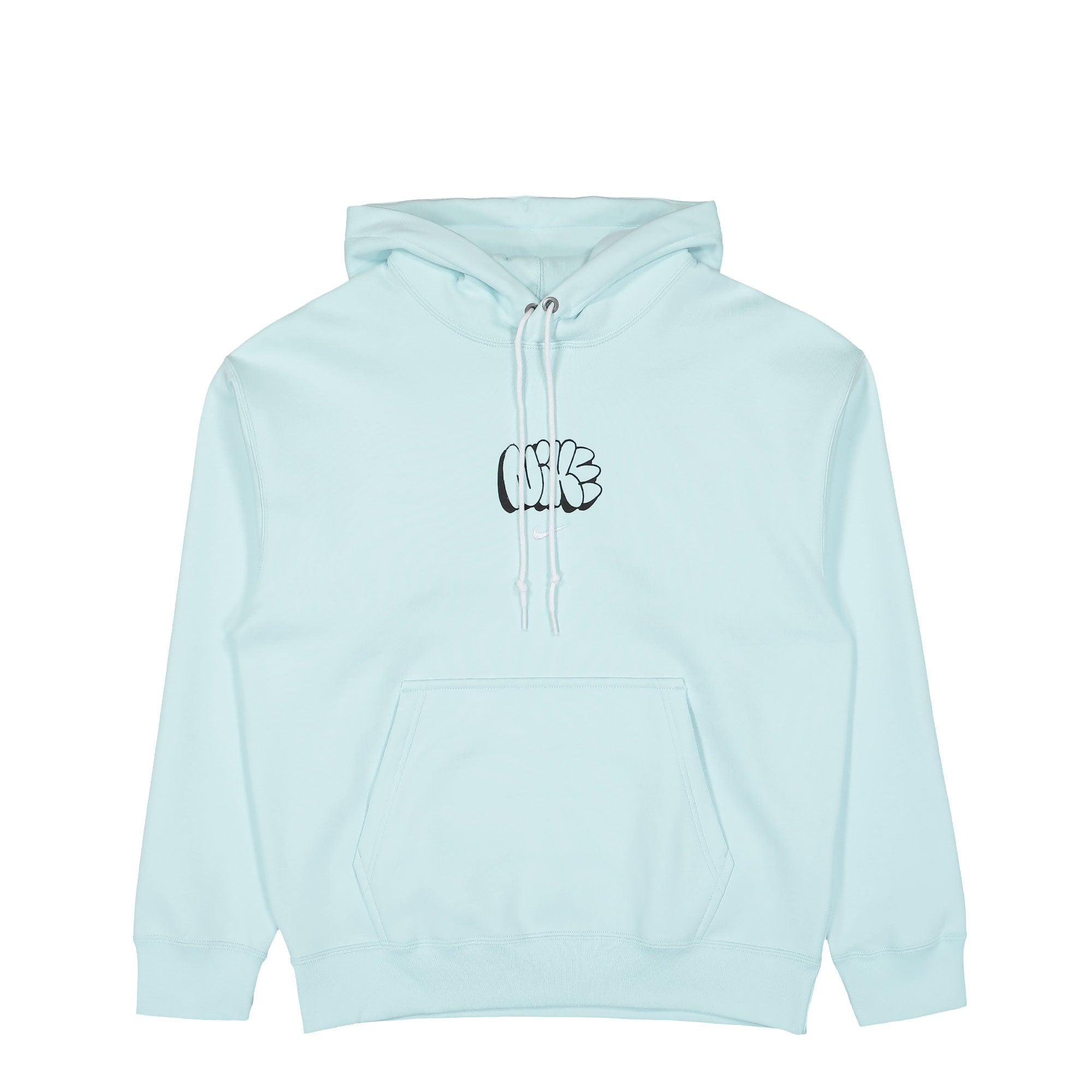 Nike Solo Swoosh Fleece Hoodie Glacier Blue Hoodies HQ4181 474 | Overkill