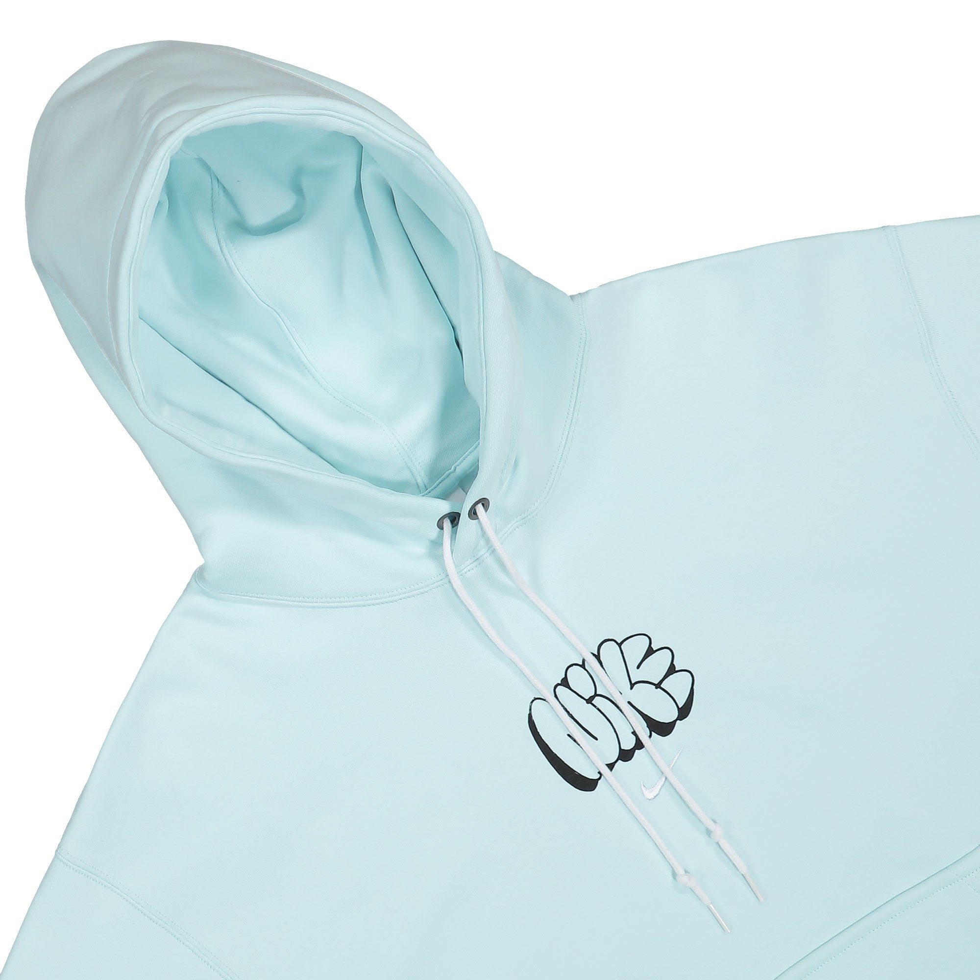 Nike Solo Swoosh Fleece Hoodie Glacier Blue Hoodies Material | Overkill