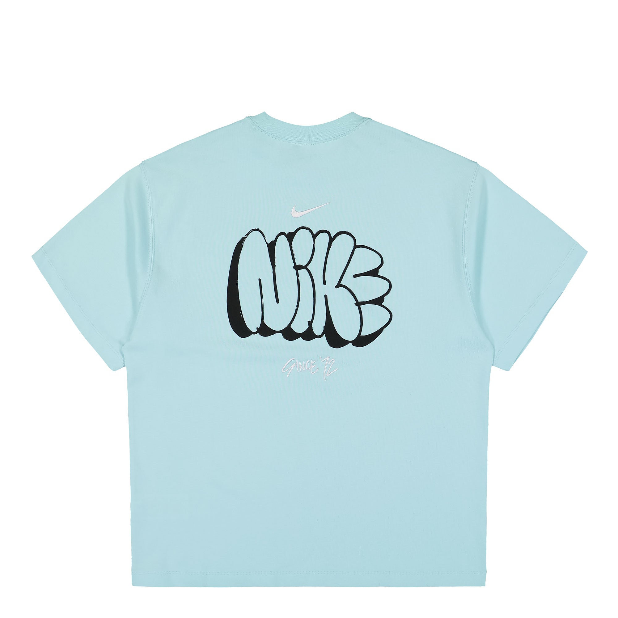 Nike Solo Swoosh T-Shirt Glacier Blue T-Shirts Close-up | Overkill