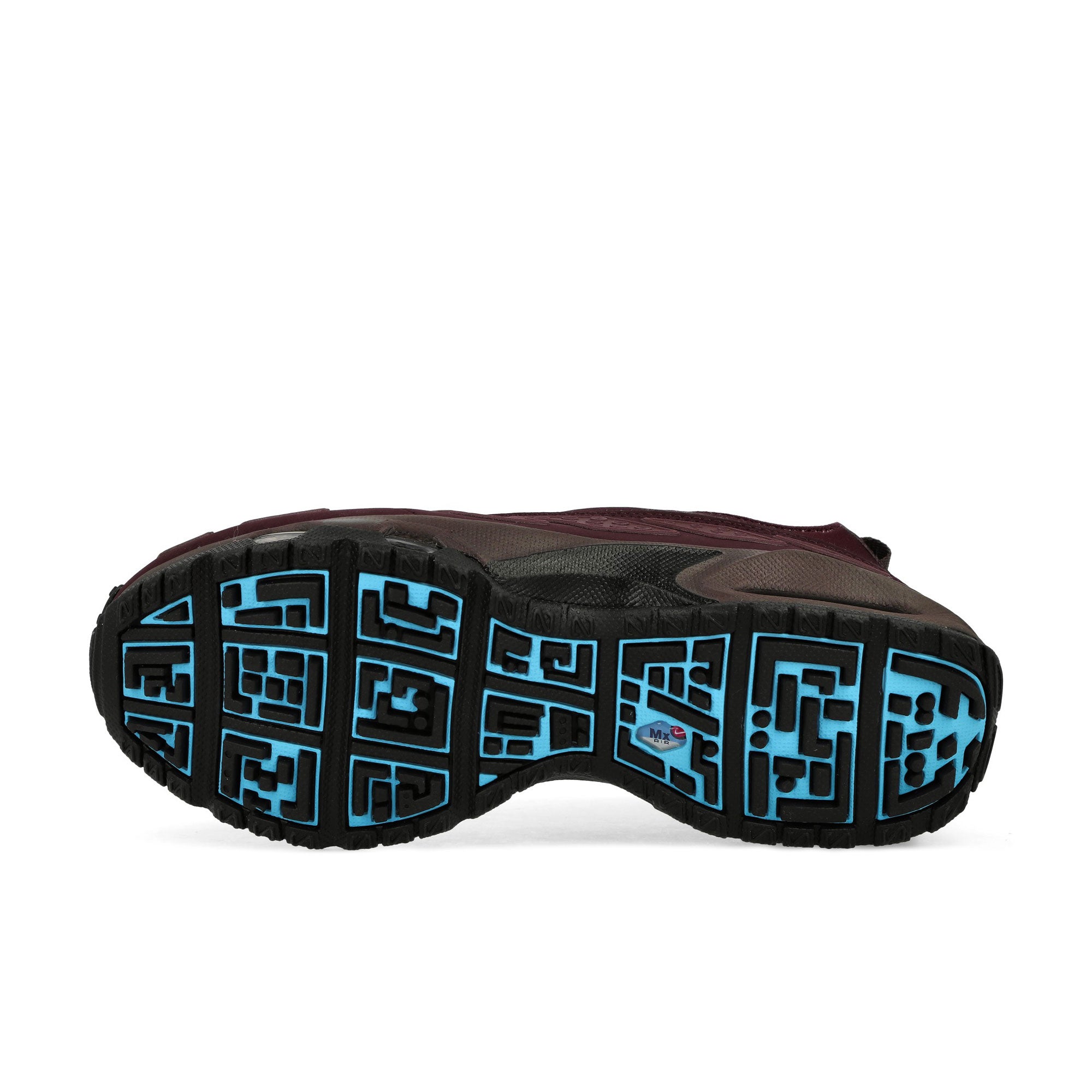 Nike W Air Max SNDR Burgundy Crush / Baltic Blue - Baroque Brown Low Top Sneakers Detail View 2 | Overkill