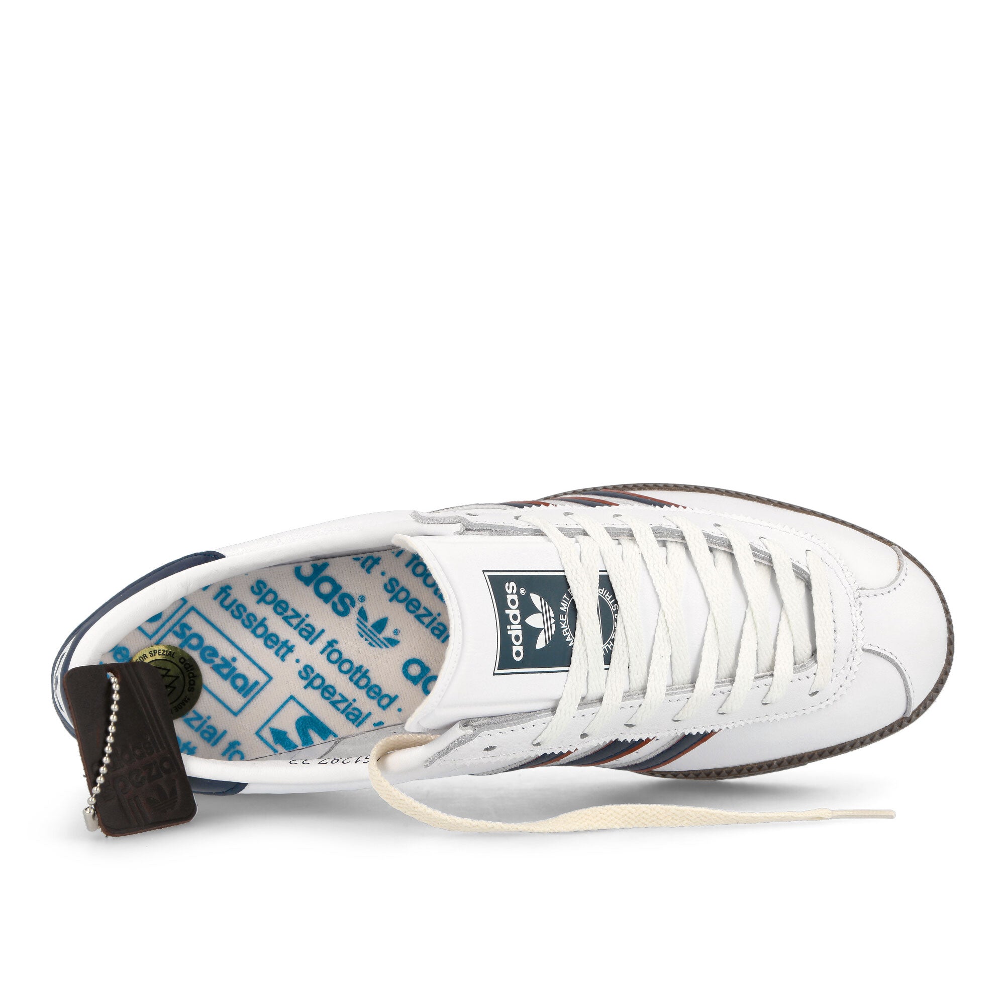 adidas Hochelaga SPZL Cloud White-Collegiate Navy-Collegiate Orange Sneakers Detailfoto | Overkill