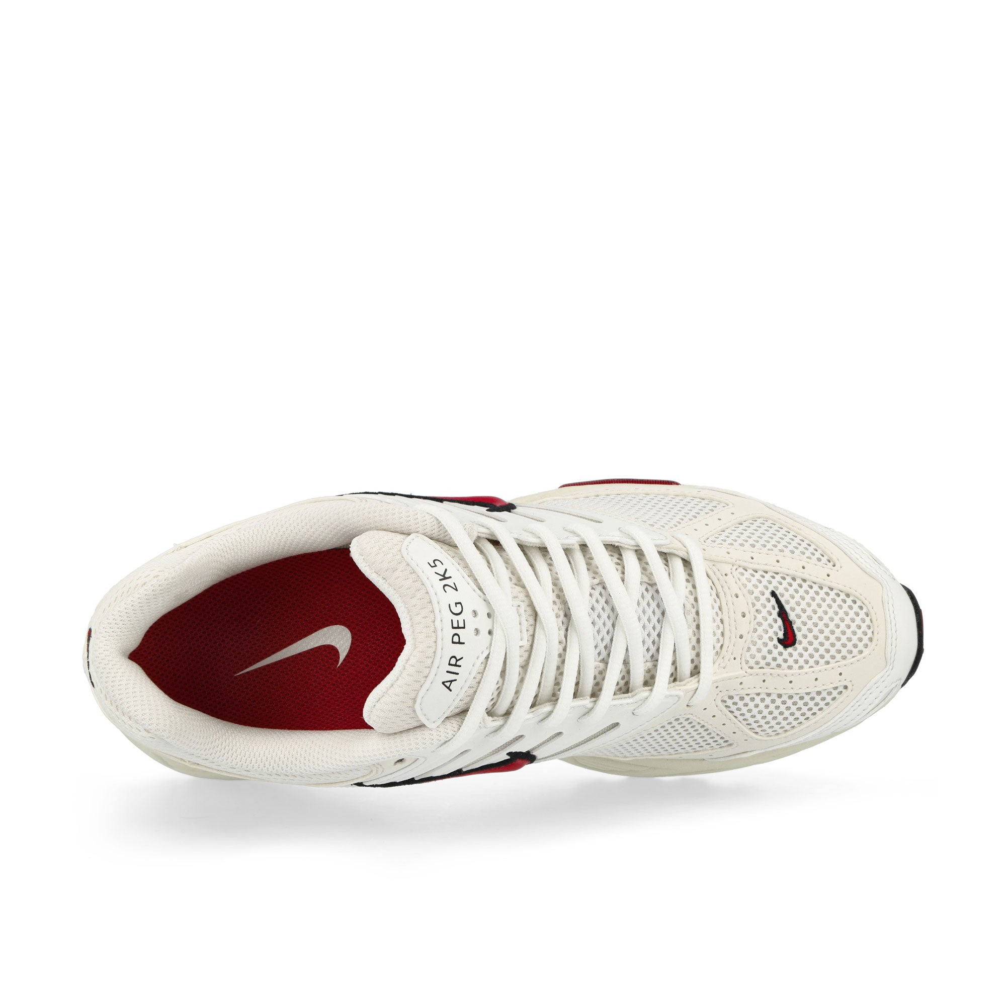 Nike W Air Pegasus 2005 White / Gym Red - Phantom - Coconut Milk Low Top Sneakers Detailfoto | Overkill