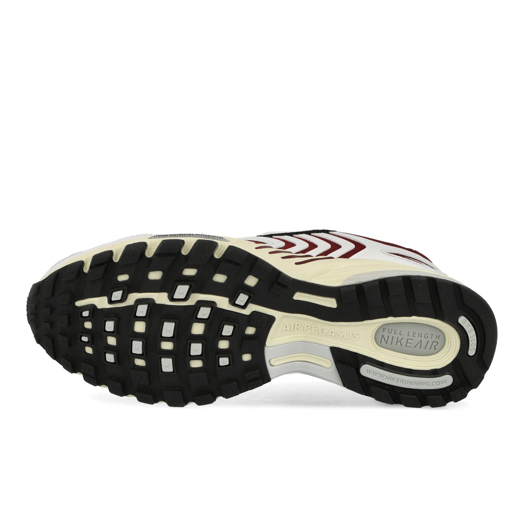 Nike W Air Pegasus 2005 Dark Team Red / White - Black - Pure Platinum Low Top Sneakers Detail View 1 | Overkill