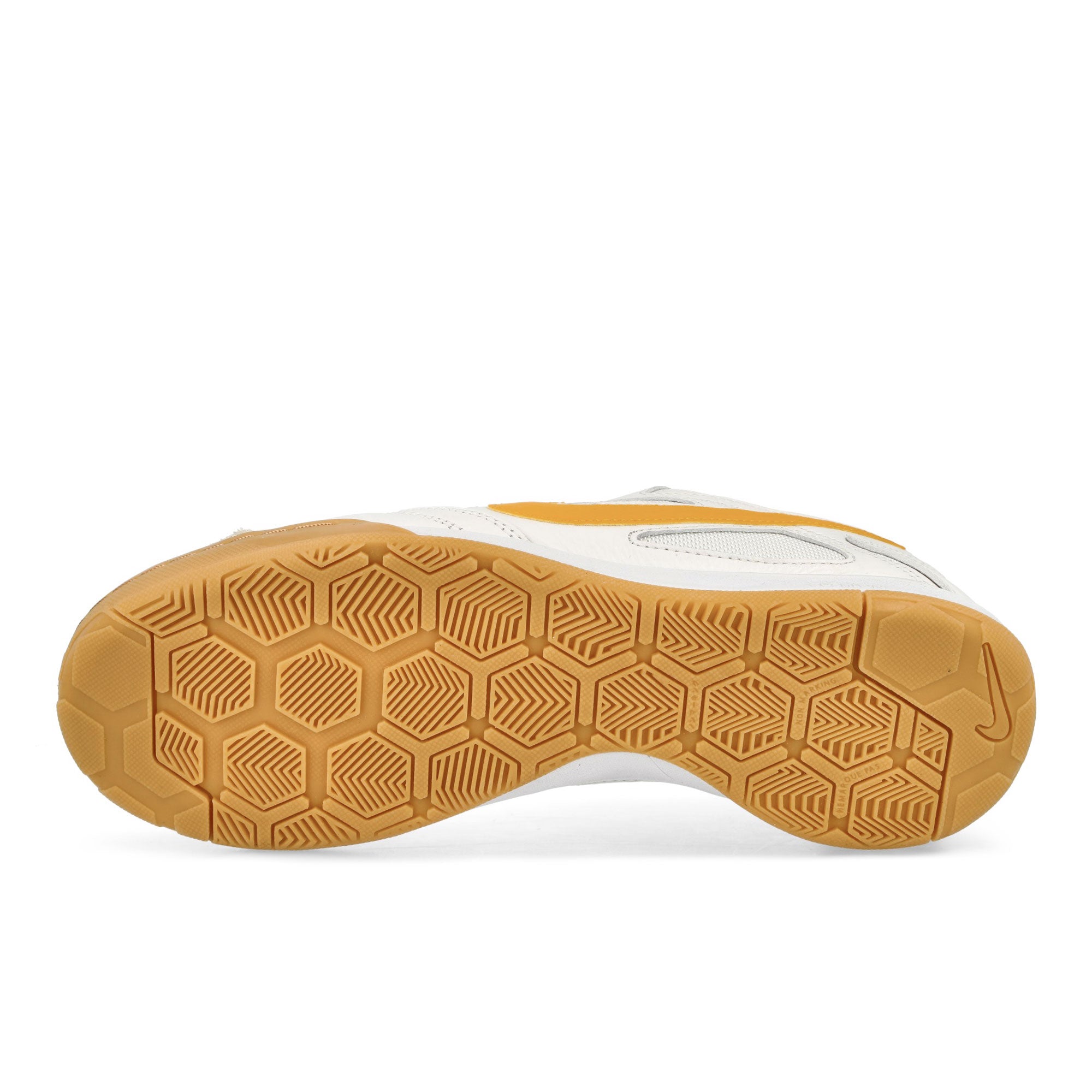 Nike Gato White / University Gold - Gum Yellow Low Top Sneakers Detail View 1 | Overkill