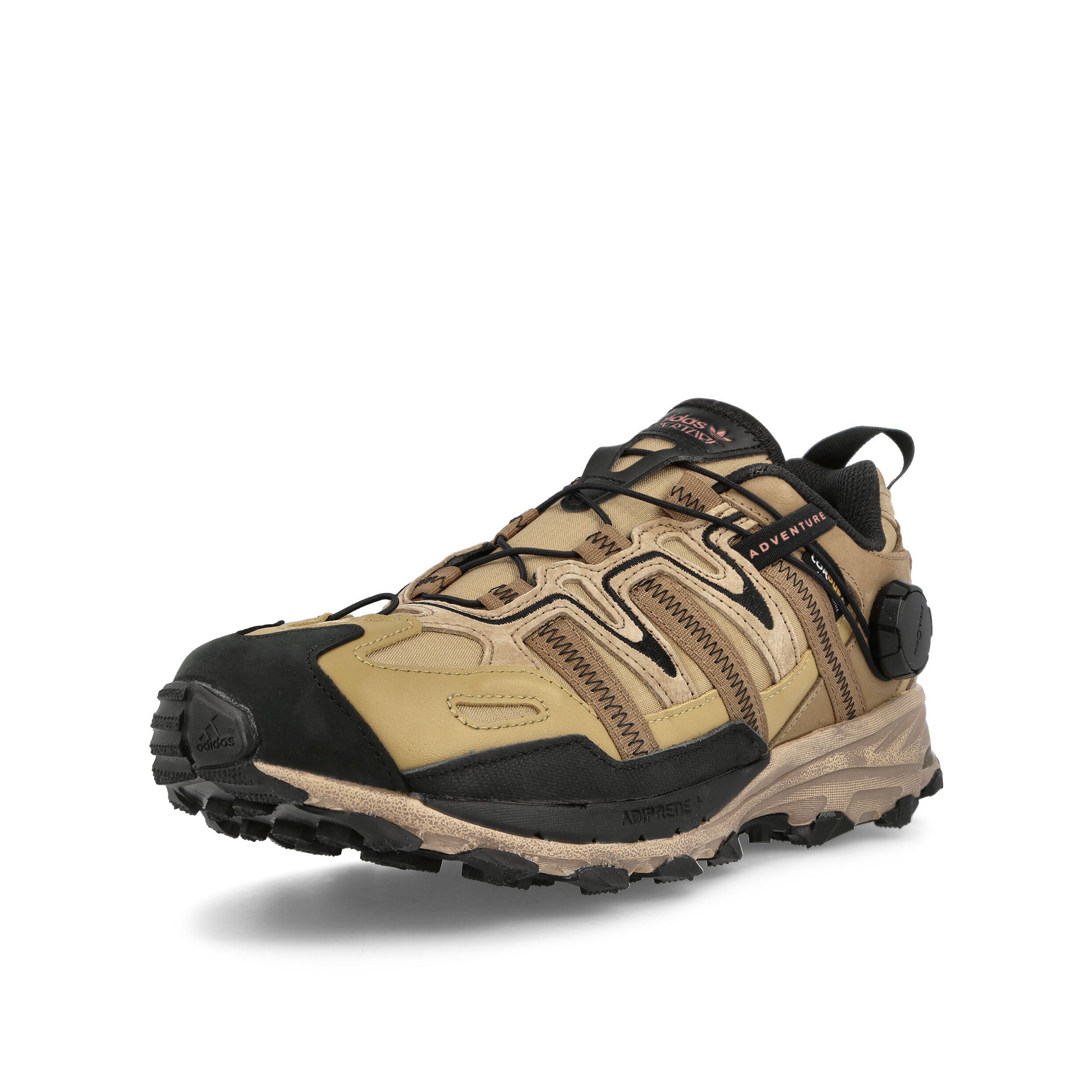 adidas Hyperturf Adventure Gaiter Golden Beige-Chalk Brown-Golden Beige Low Top Sneakers Detail View 3 | Overkill