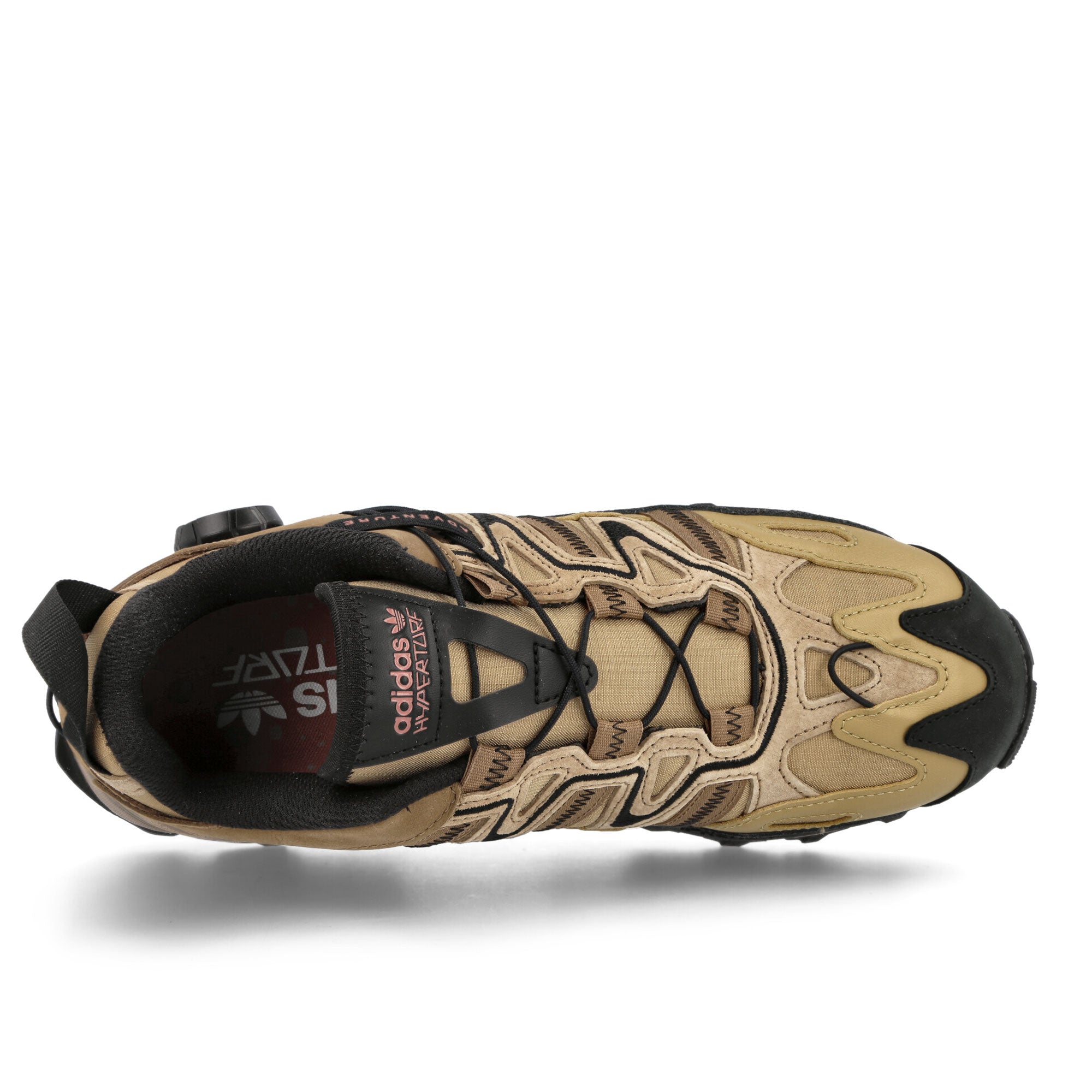 adidas Hyperturf Adventure Gaiter Golden Beige-Chalk Brown-Golden Beige Low Top Sneakers Detail View 4 | Overkill