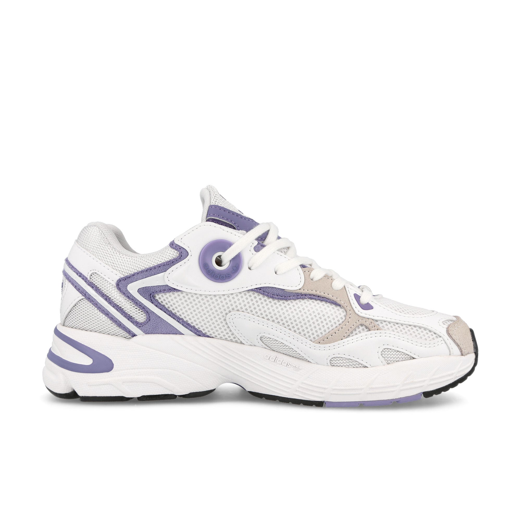 adidas Astir W Cloud White / Magic Lilac / Tech Purple Low Top Sneakers Silhouette | Overkill