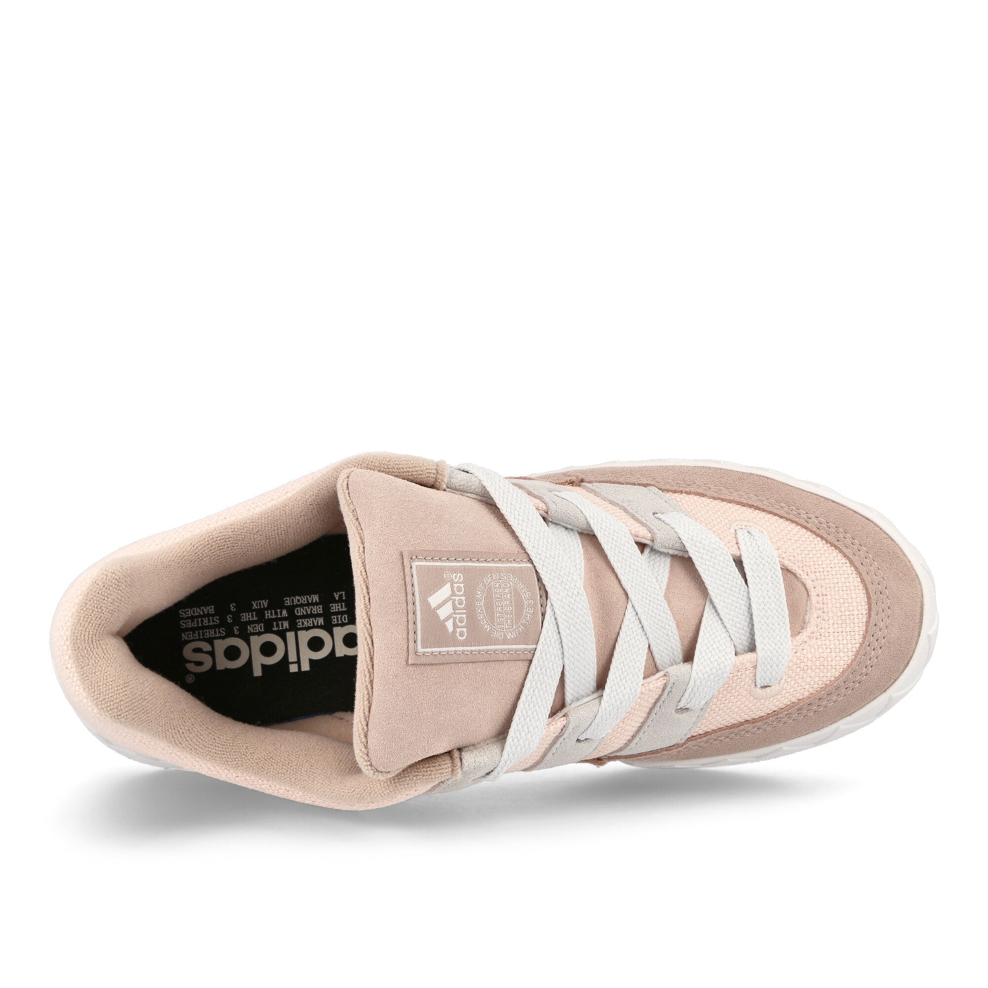 adidas Adimatic Wonder Pink-Crystal White-Gum3 Low Top Sneakers Detailfoto | Overkill