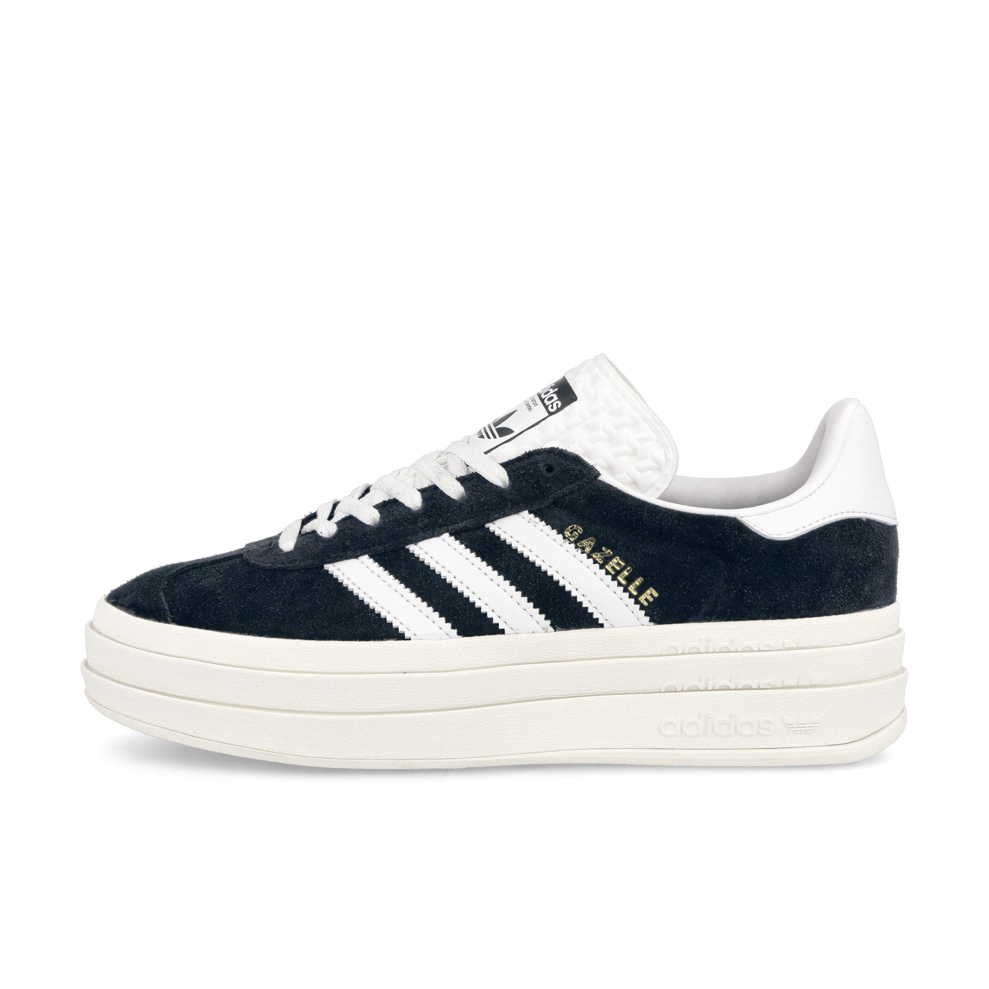 adidas Gazelle Bold W Core Black / Footwear White / Chalk White Low Top Sneakers HQ6912 | Overkill