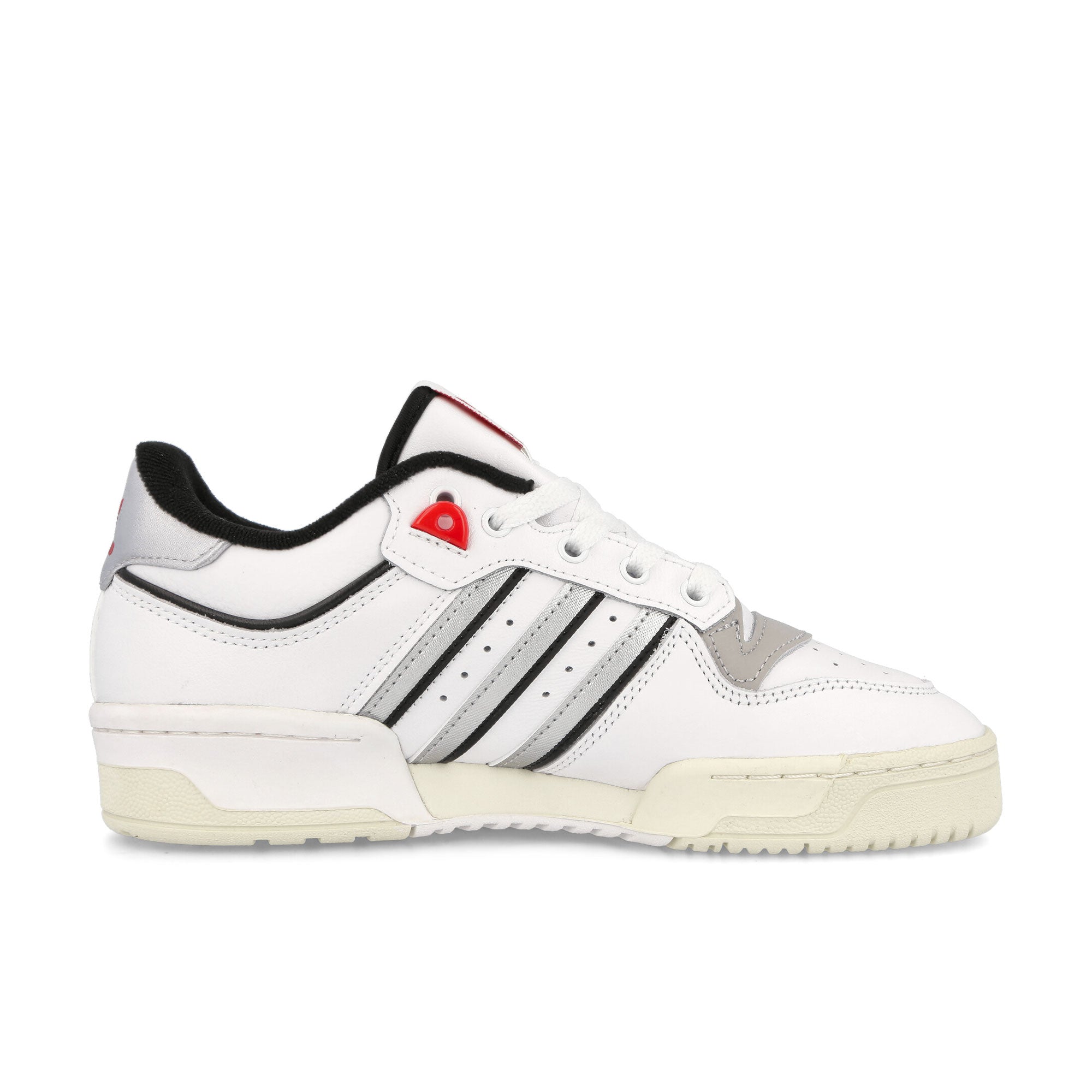 adidas Rivalry Low 86 W Footwear White / Silver Metallic / Core Black Low Top Sneakers Silhouette | Overkill