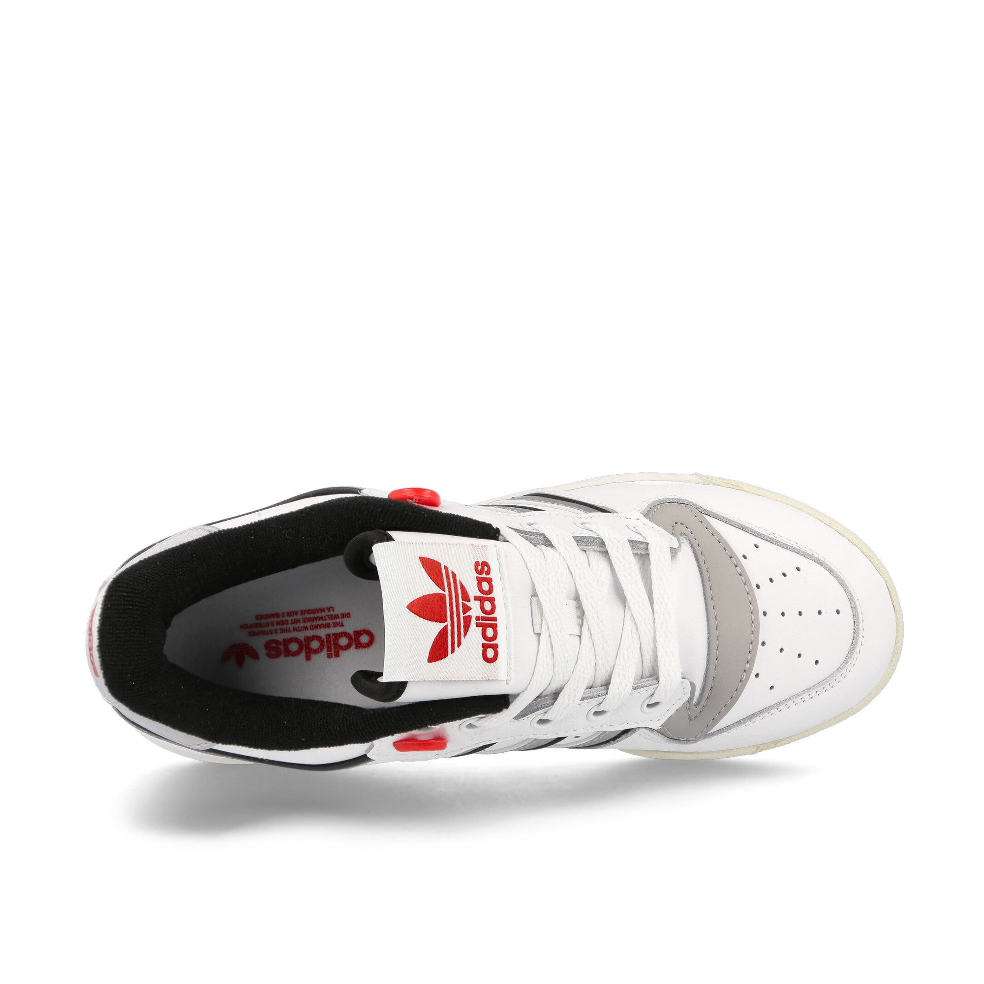 adidas Rivalry Low 86 W Footwear White / Silver Metallic / Core Black Low Top Sneakers Detailfoto | Overkill