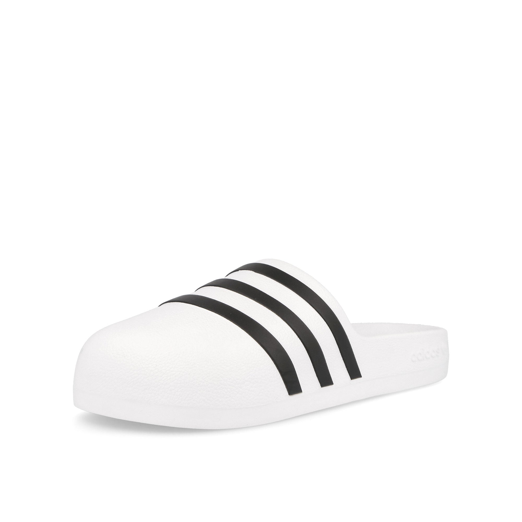 adidas adiFOM adilette Footwear White-Core Black-Footwear White Slides, Sandals & Slippers Close Up | Overkill