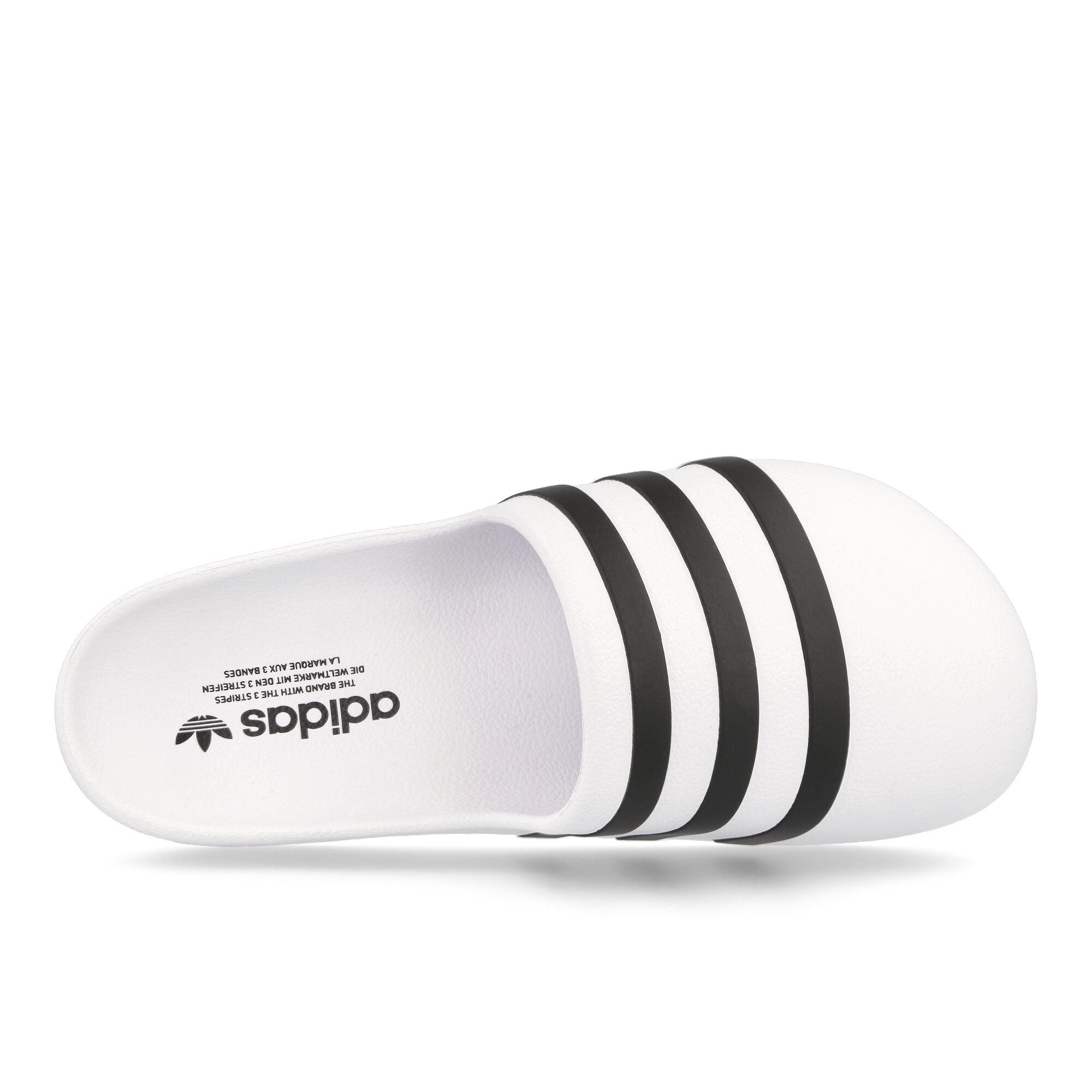 adidas adiFOM adilette Footwear White-Core Black-Footwear White Slides, Sandals & Slippers Detailfoto | Overkill
