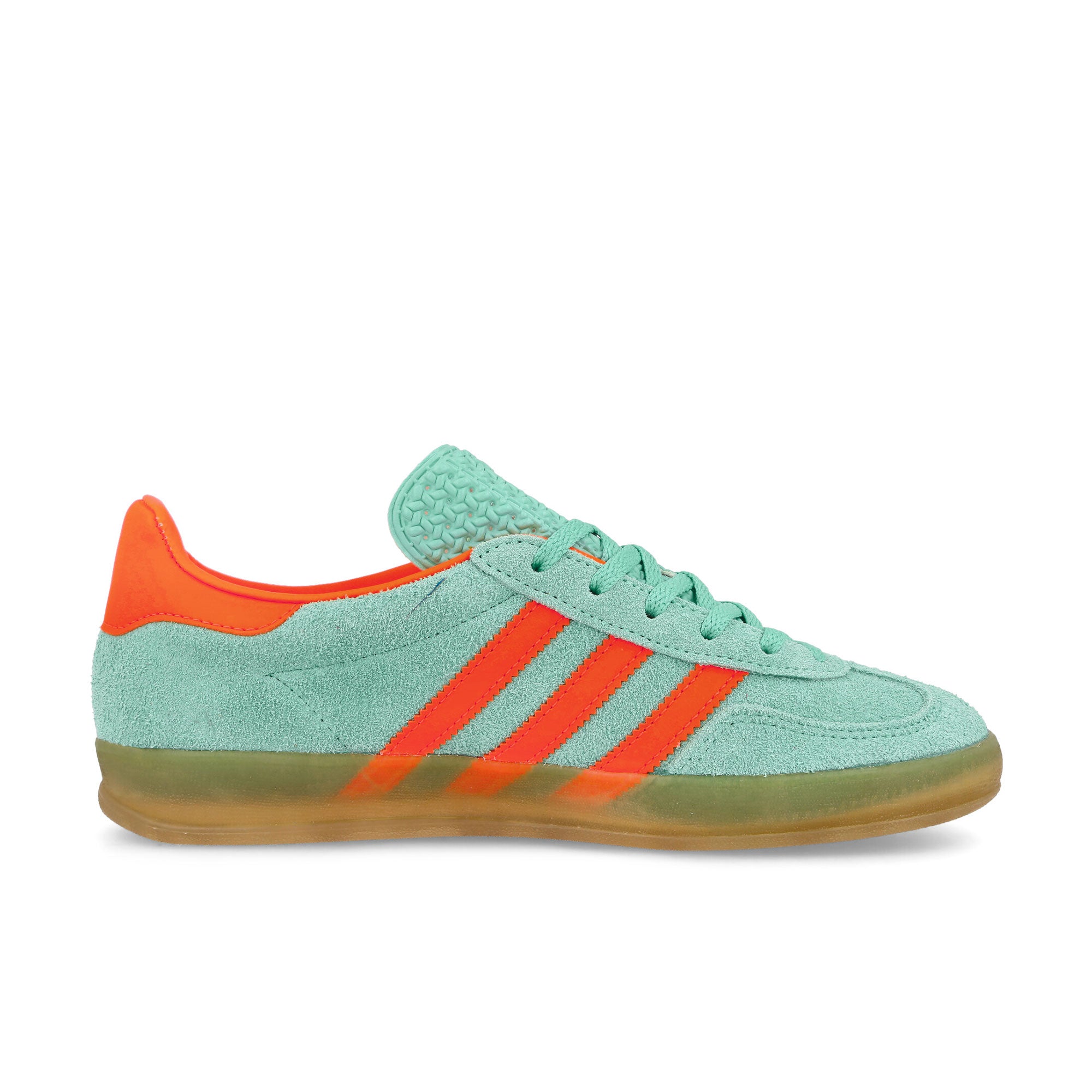 adidas Gazelle Indoor W Pulse Mint-Solar Orange-Gum Sneakers Silhouette | Overkill