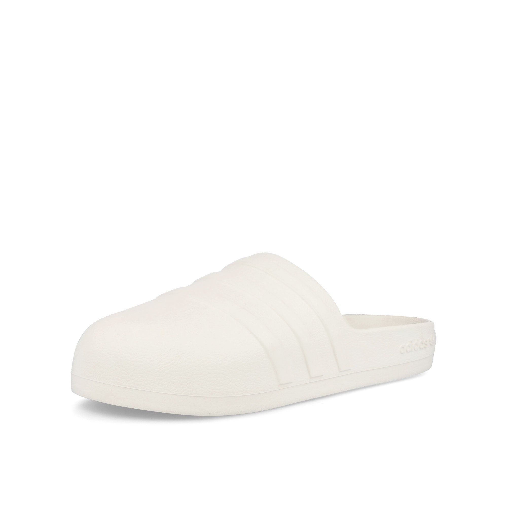 adidas adiFOM adilette Off White-Off White-Core Black Slides, Sandals & Slippers Close Up | Overkill