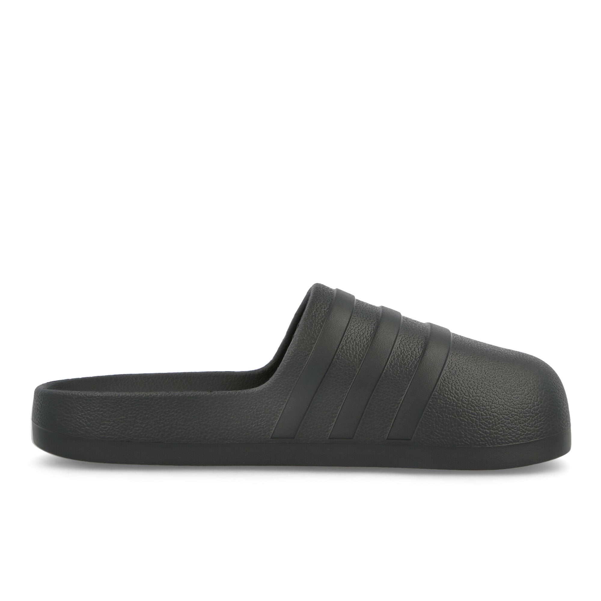 adidas AdiFOM Adilette Carbon-Carbon-Core Black Slides, Sandals & Slippers Silhouette | Overkill