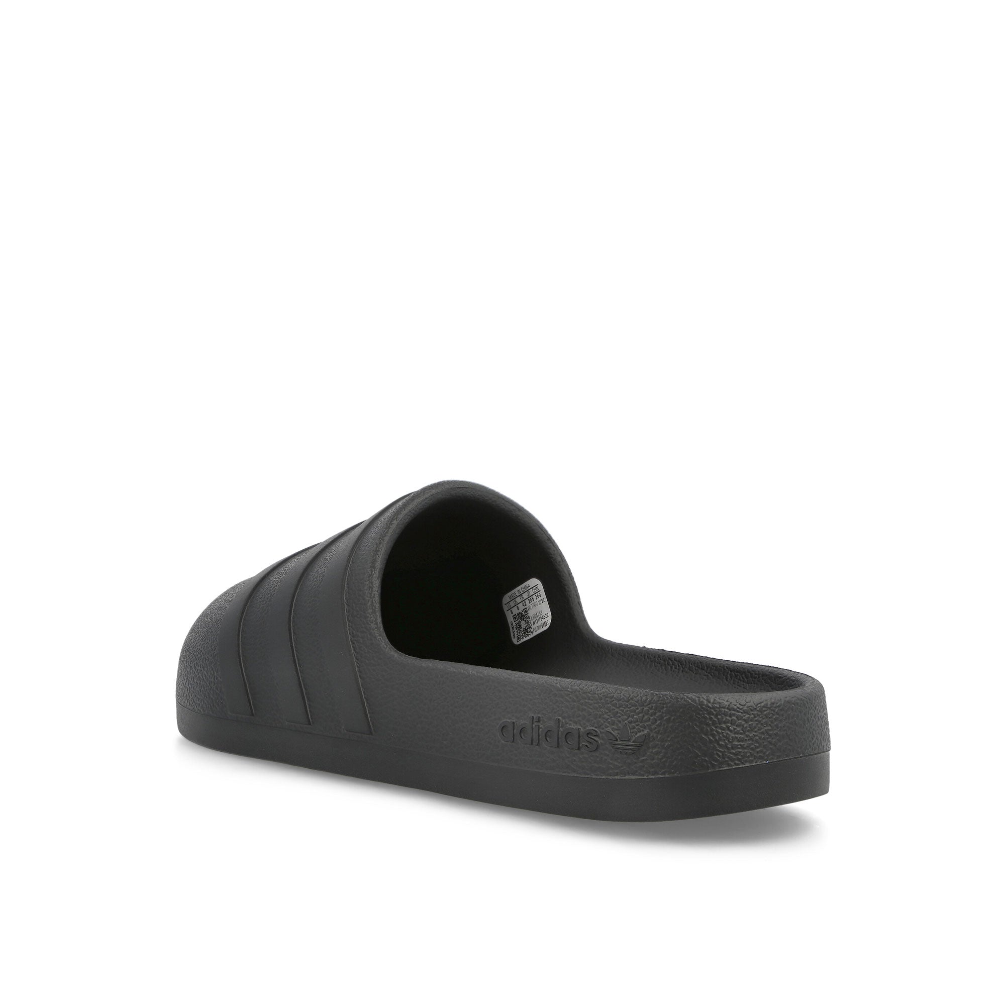 adidas AdiFOM Adilette Carbon-Carbon-Core Black Slides, Sandals & Slippers Material | Overkill