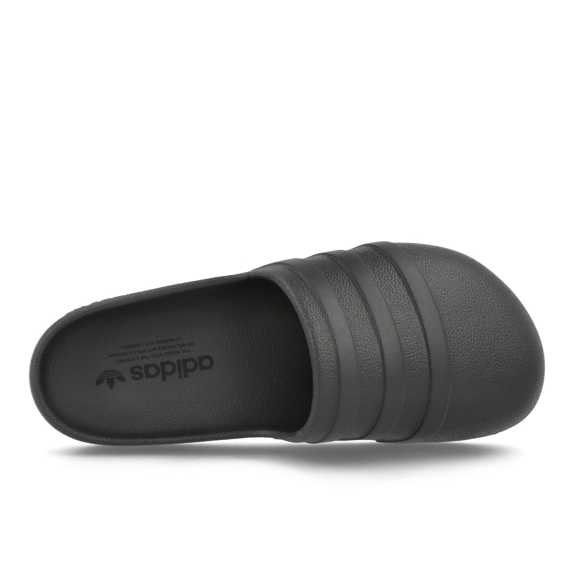 adidas AdiFOM Adilette Carbon-Carbon-Core Black Slides, Sandals & Slippers Detailfoto | Overkill